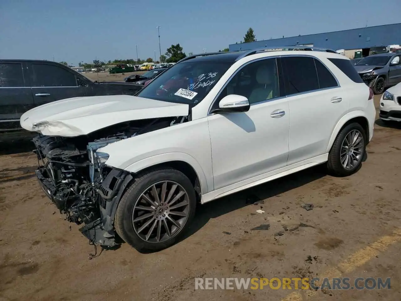 1 Photograph of a damaged car 4JGFB5KB3RB019638 MERCEDES-BENZ GLE-CLASS 2024