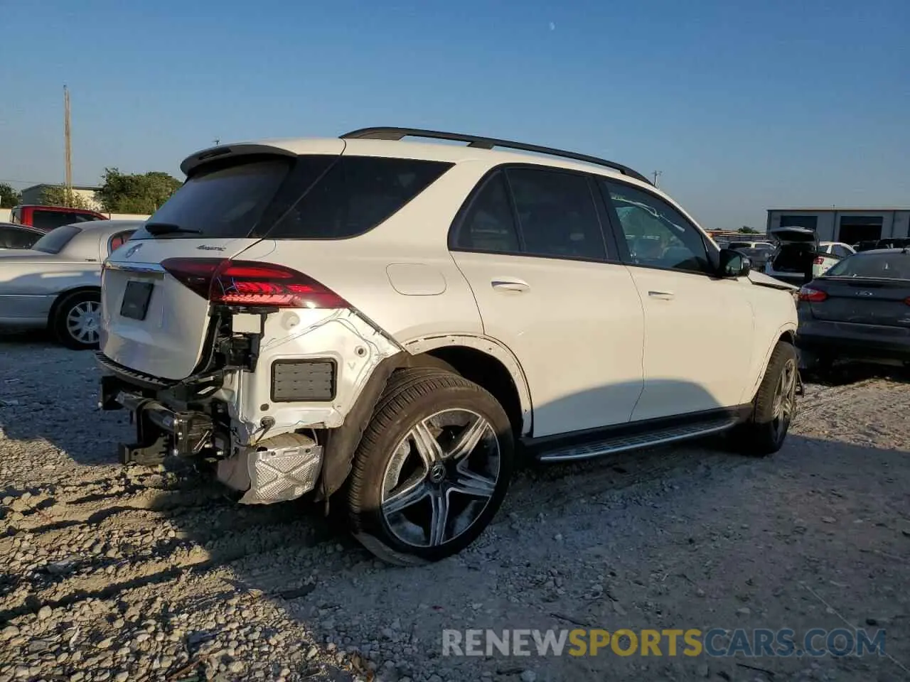 3 Фотография поврежденного автомобиля 4JGFB5KB3RB130481 MERCEDES-BENZ GLE-CLASS 2024