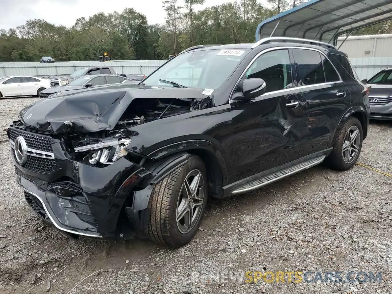1 Photograph of a damaged car 4JGFB5KB3RB182452 MERCEDES-BENZ GLE-CLASS 2024