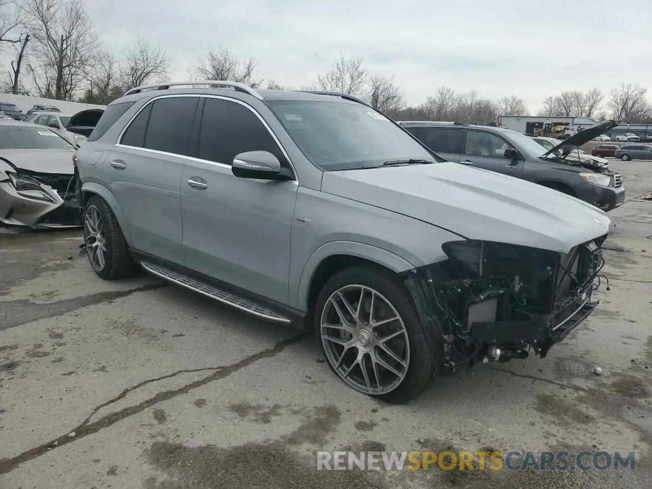 4 Фотография поврежденного автомобиля 4JGFB6BB0RB235047 MERCEDES-BENZ GLE-CLASS 2024
