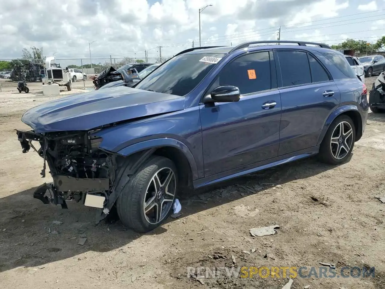 1 Photograph of a damaged car 4JGFB6BB1RA904738 MERCEDES-BENZ GLE-CLASS 2024