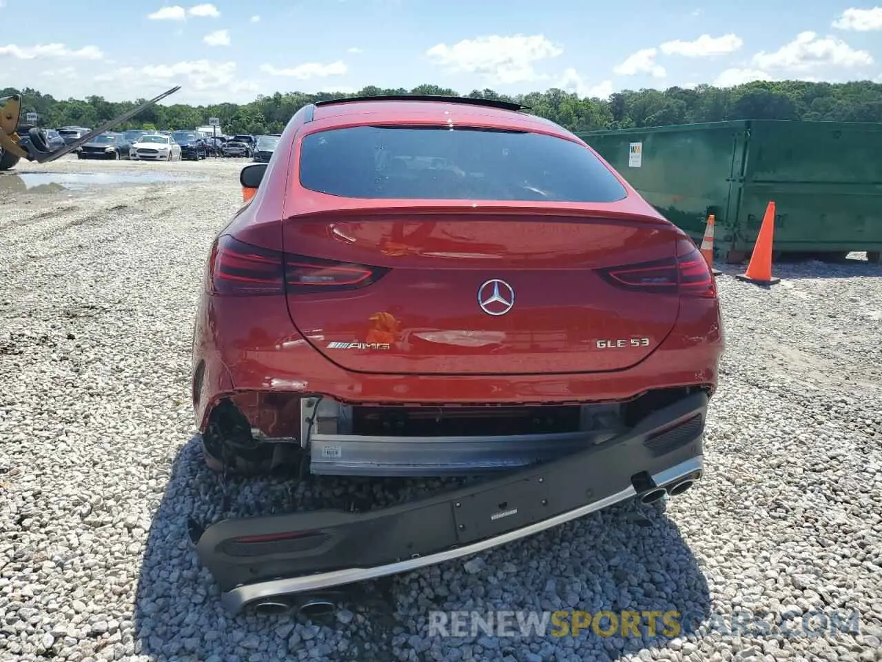 6 Фотография поврежденного автомобиля 4JGFD6BB1RB082835 MERCEDES-BENZ GLE-CLASS 2024