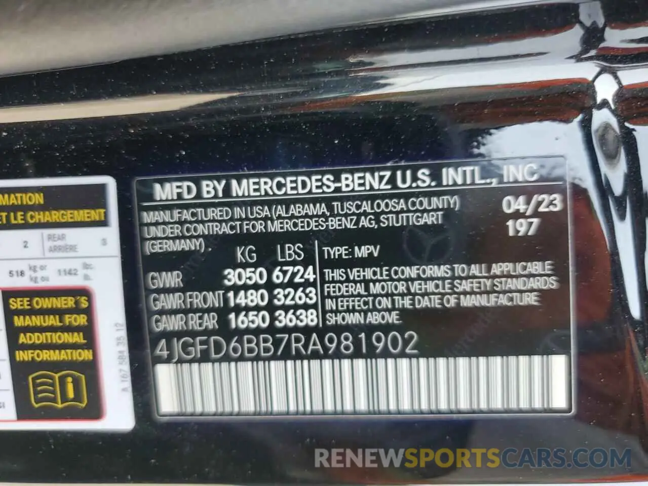 13 Photograph of a damaged car 4JGFD6BB7RA981902 MERCEDES-BENZ GLE-CLASS 2024