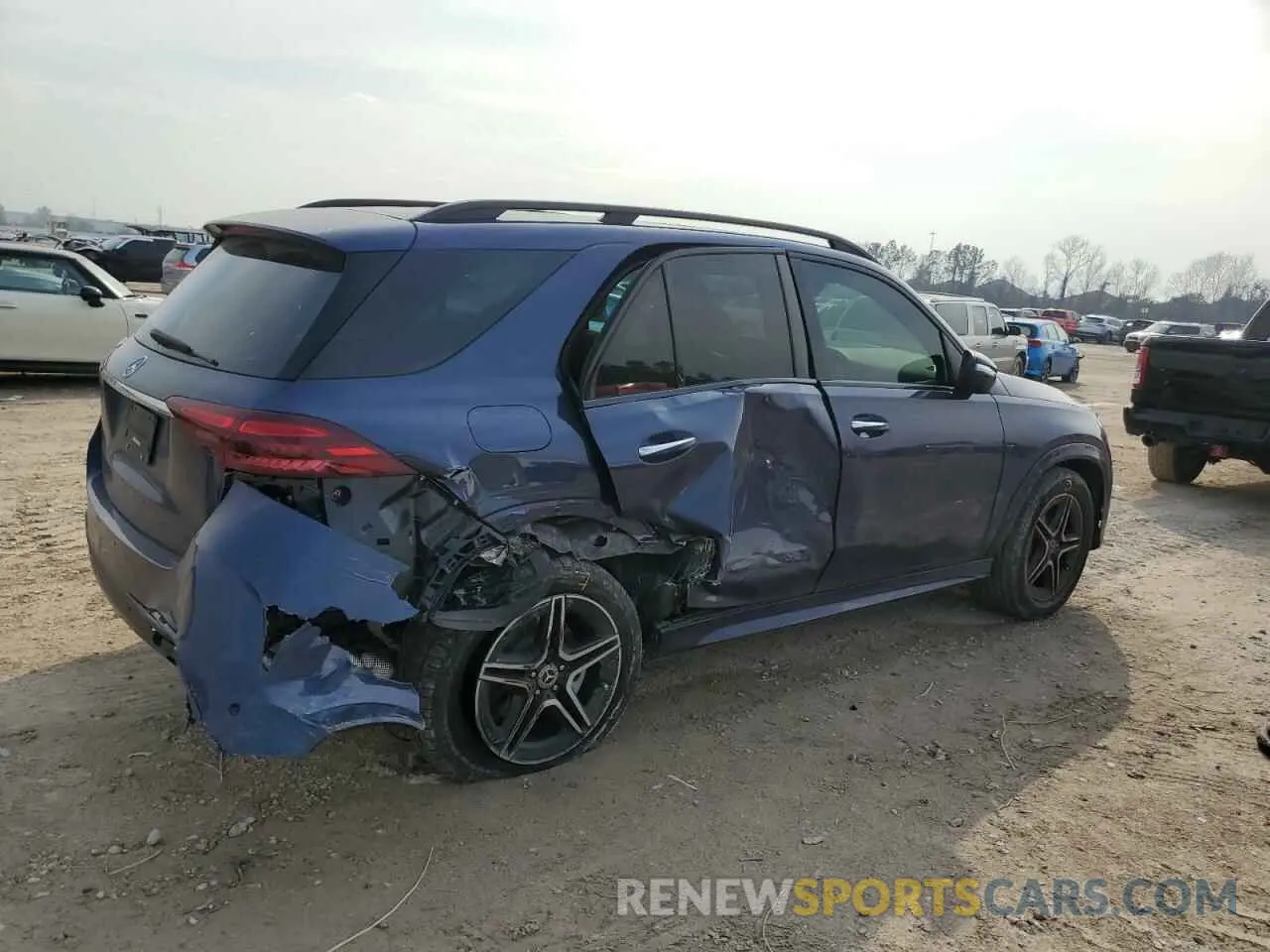 3 Photograph of a damaged car 4JGFB4EB1SB347782 MERCEDES-BENZ GLE-CLASS 2025