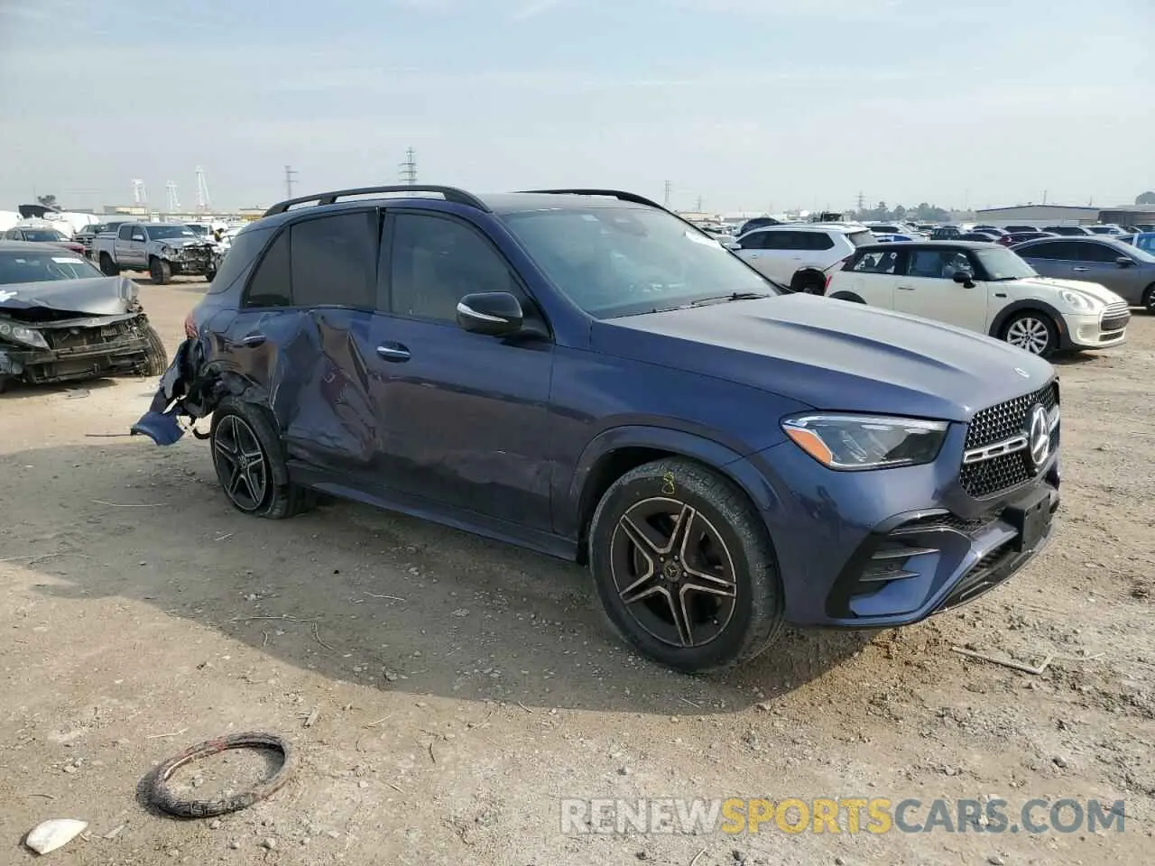 4 Photograph of a damaged car 4JGFB4EB1SB347782 MERCEDES-BENZ GLE-CLASS 2025
