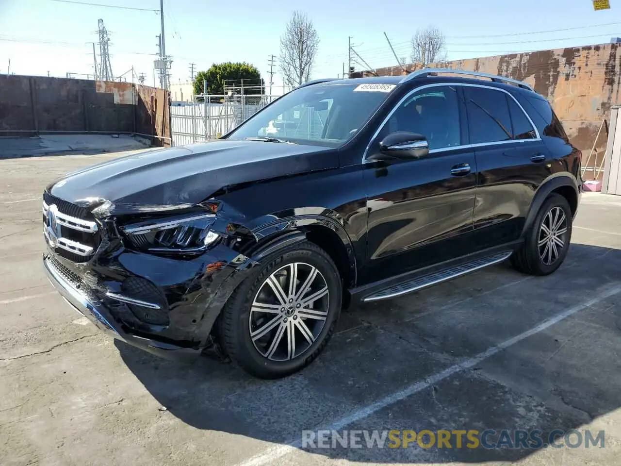 1 Photograph of a damaged car 4JGFB4EB9SB383574 MERCEDES-BENZ GLE-CLASS 2025