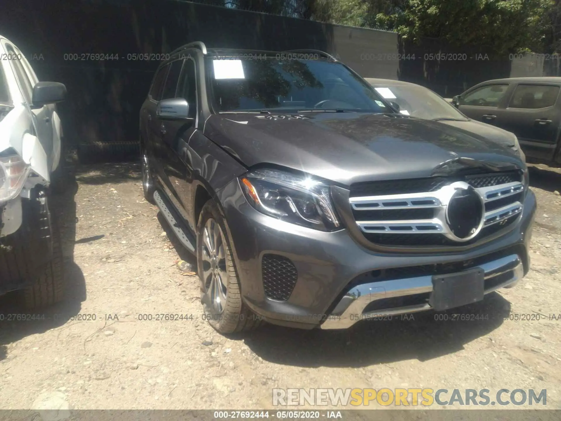 1 Photograph of a damaged car 4JGDF6EE4KB238332 MERCEDES-BENZ GLS 2019