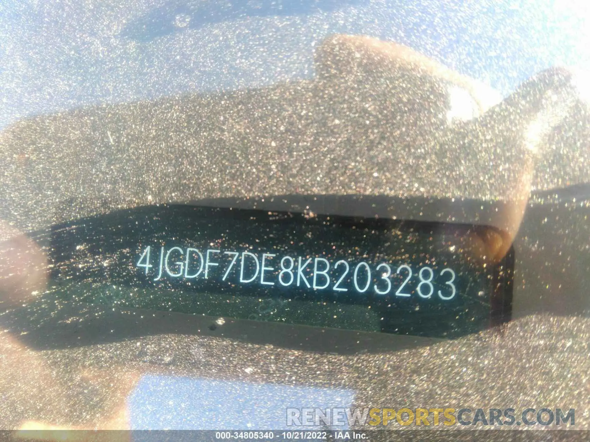 9 Photograph of a damaged car 4JGDF7DE8KB203283 MERCEDES-BENZ GLS 2019