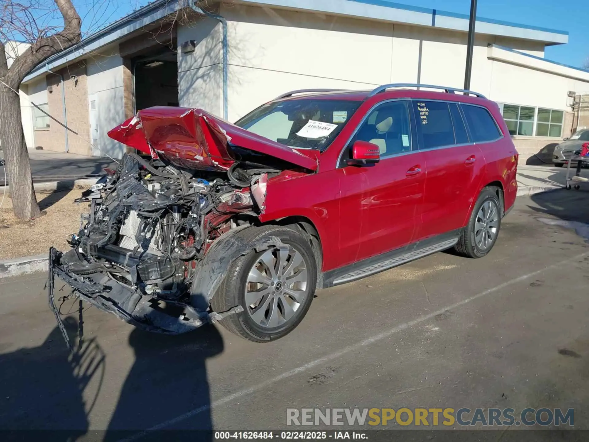 2 Фотография поврежденного автомобиля 4JGDF6EE0KB232592 MERCEDES-BENZ GLS 450 2019