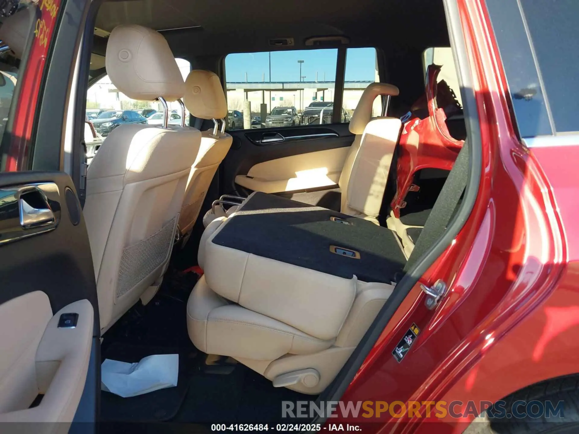 8 Фотография поврежденного автомобиля 4JGDF6EE0KB232592 MERCEDES-BENZ GLS 450 2019