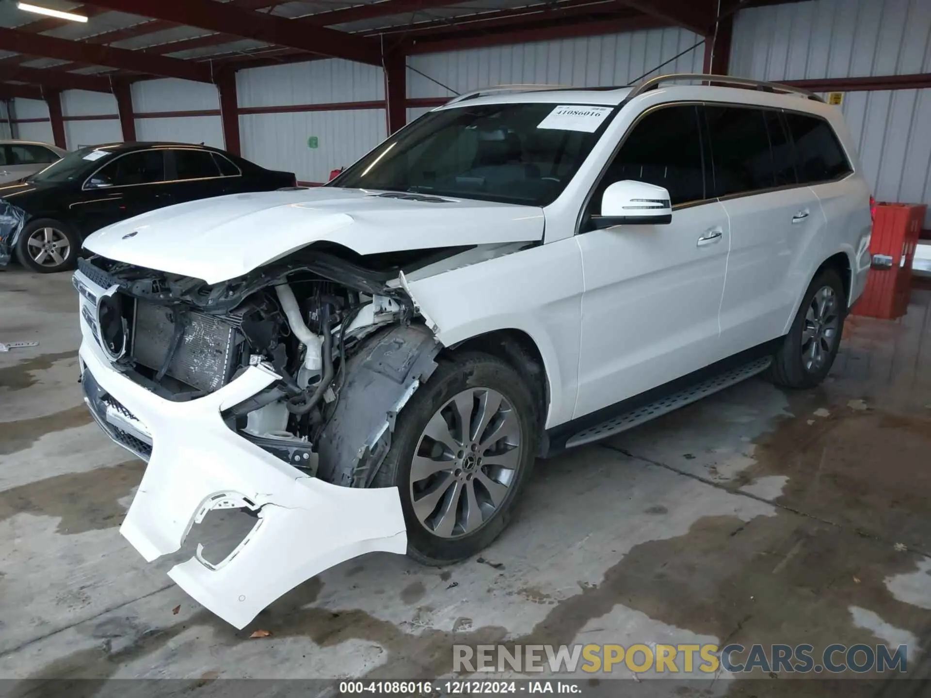 2 Photograph of a damaged car 4JGDF6EE1KB223609 MERCEDES-BENZ GLS 450 2019