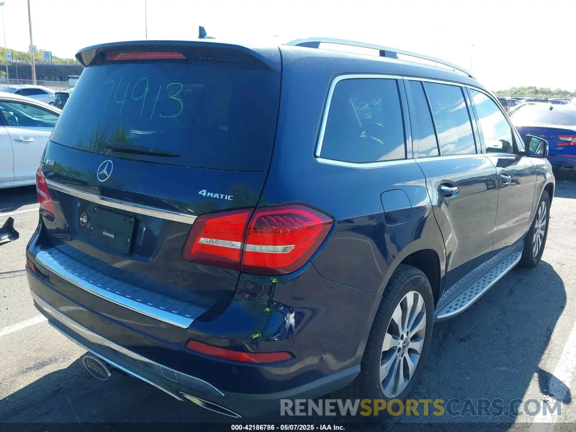 4 Photograph of a damaged car 4JGDF6EE3KB187387 MERCEDES-BENZ GLS 450 2019