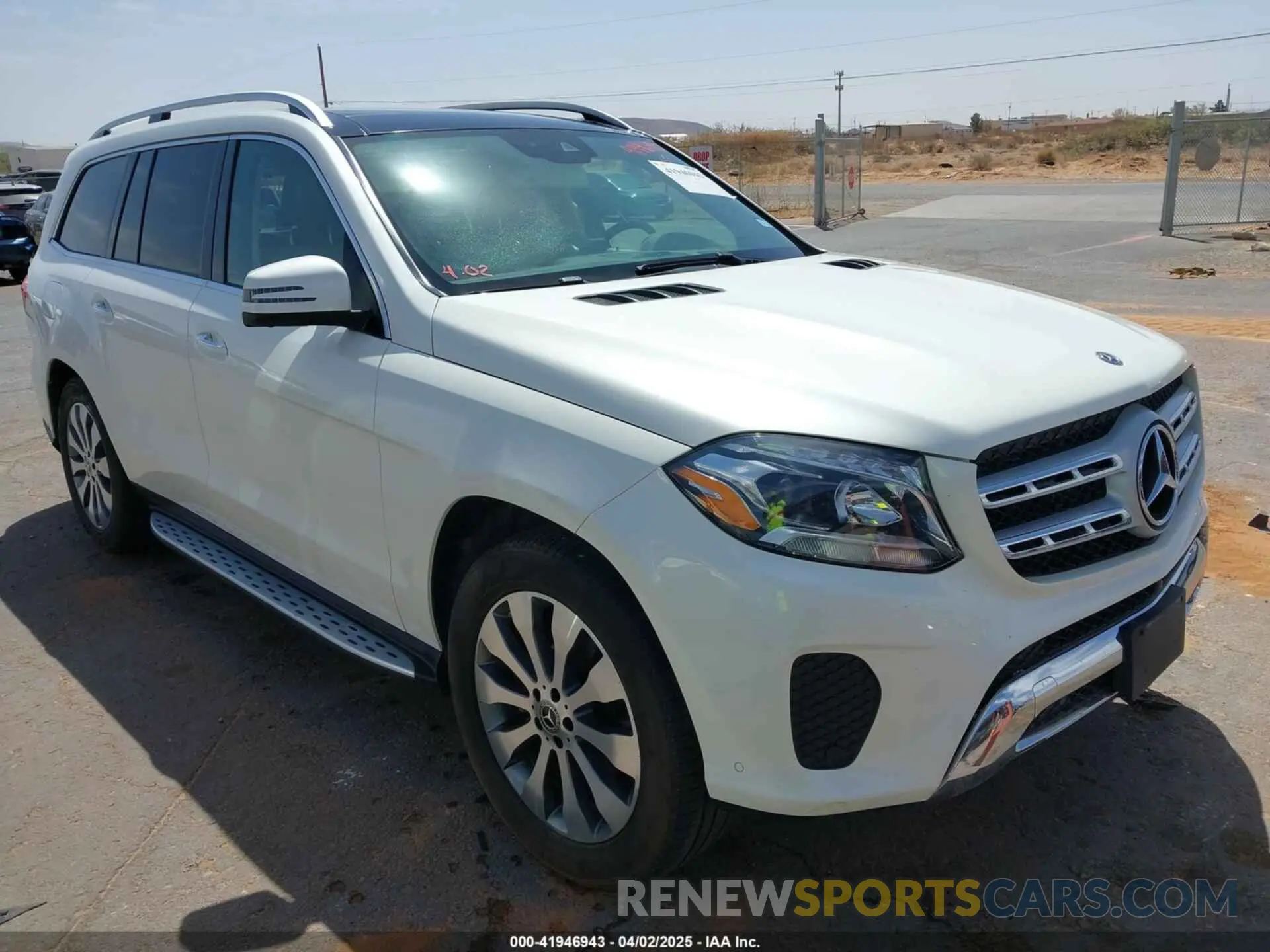1 Фотография поврежденного автомобиля 4JGDF6EE3KB224583 MERCEDES-BENZ GLS 450 2019