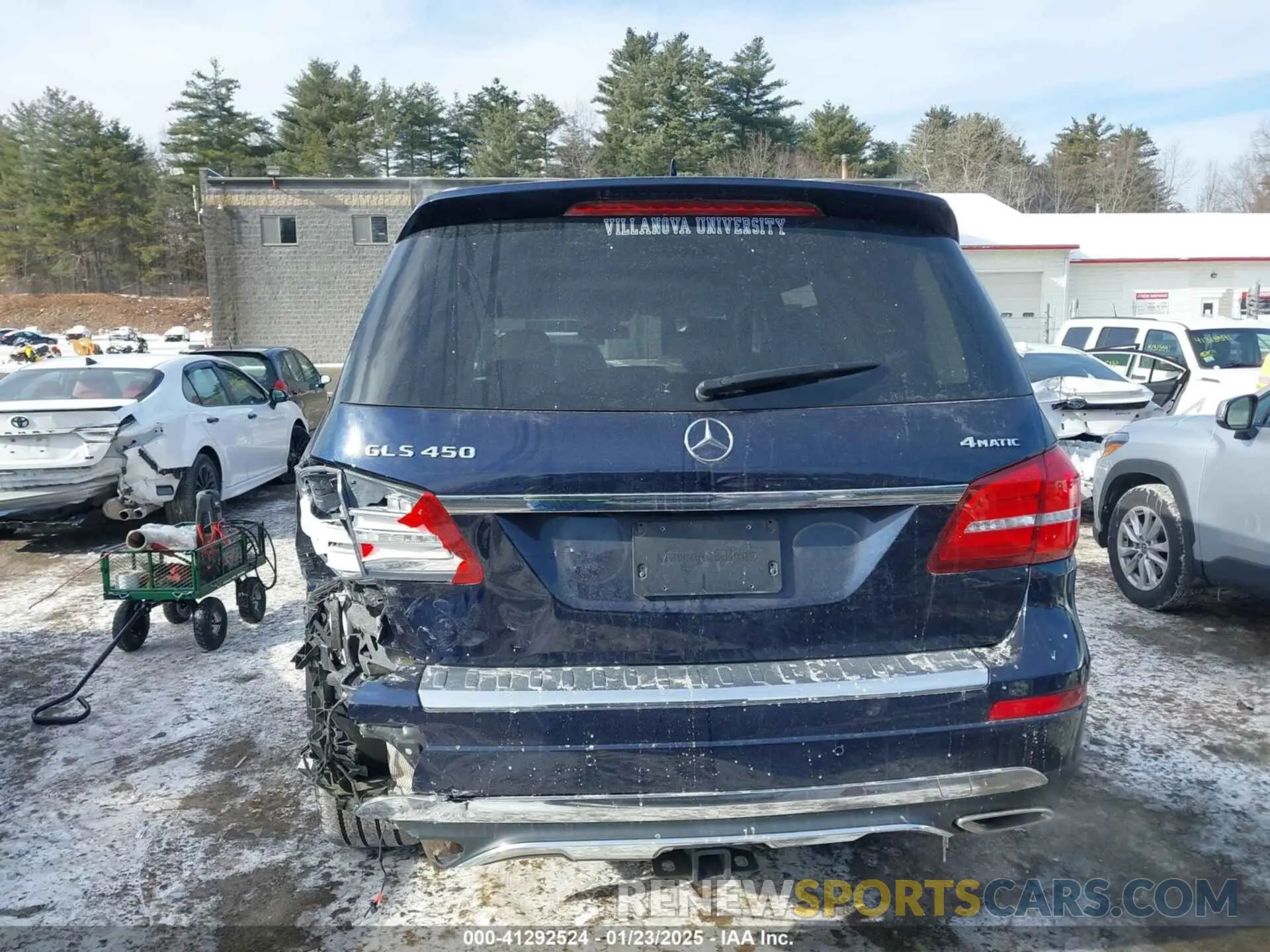 16 Фотография поврежденного автомобиля 4JGDF6EE7KB232122 MERCEDES-BENZ GLS 450 2019