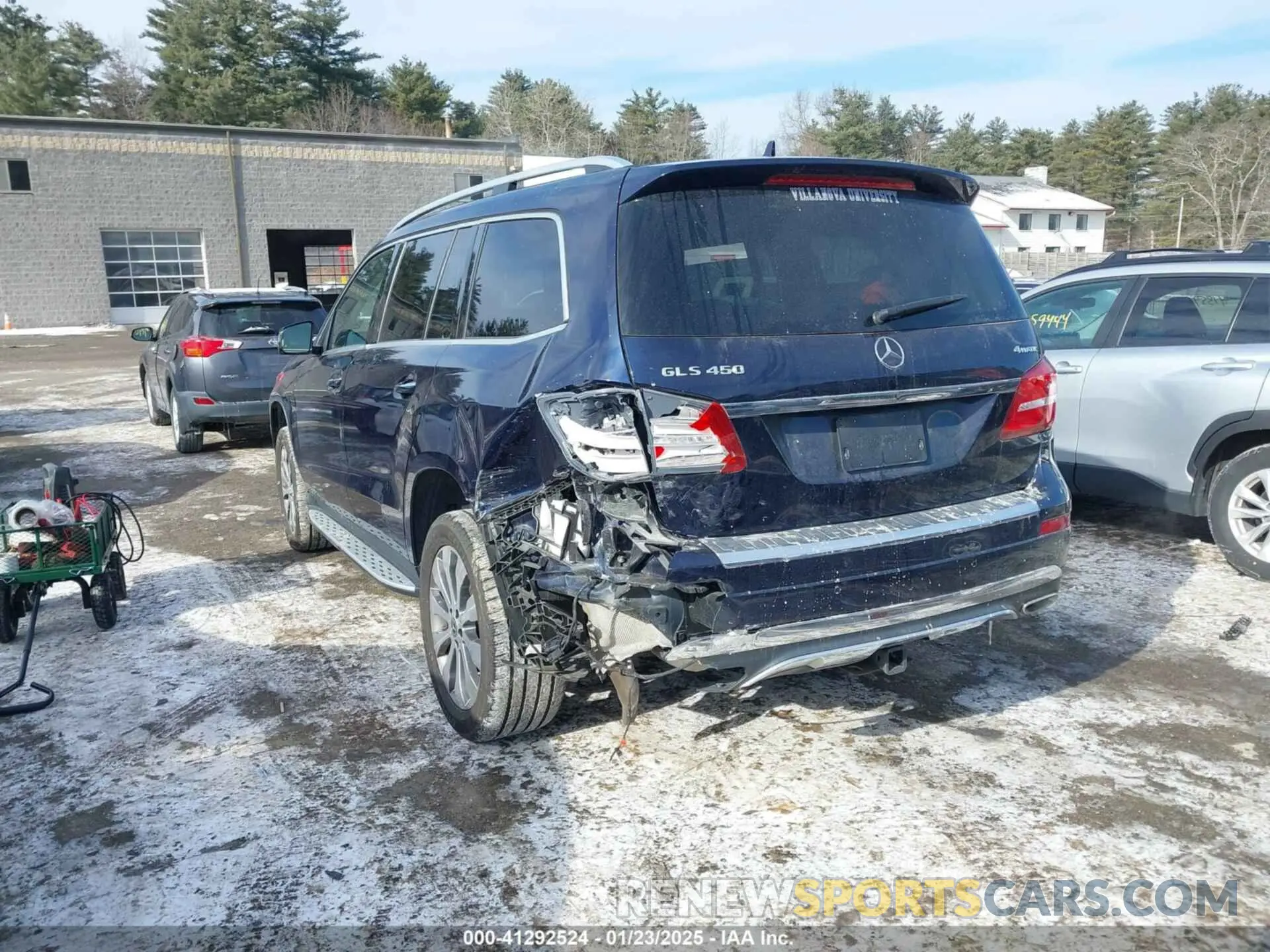3 Фотография поврежденного автомобиля 4JGDF6EE7KB232122 MERCEDES-BENZ GLS 450 2019