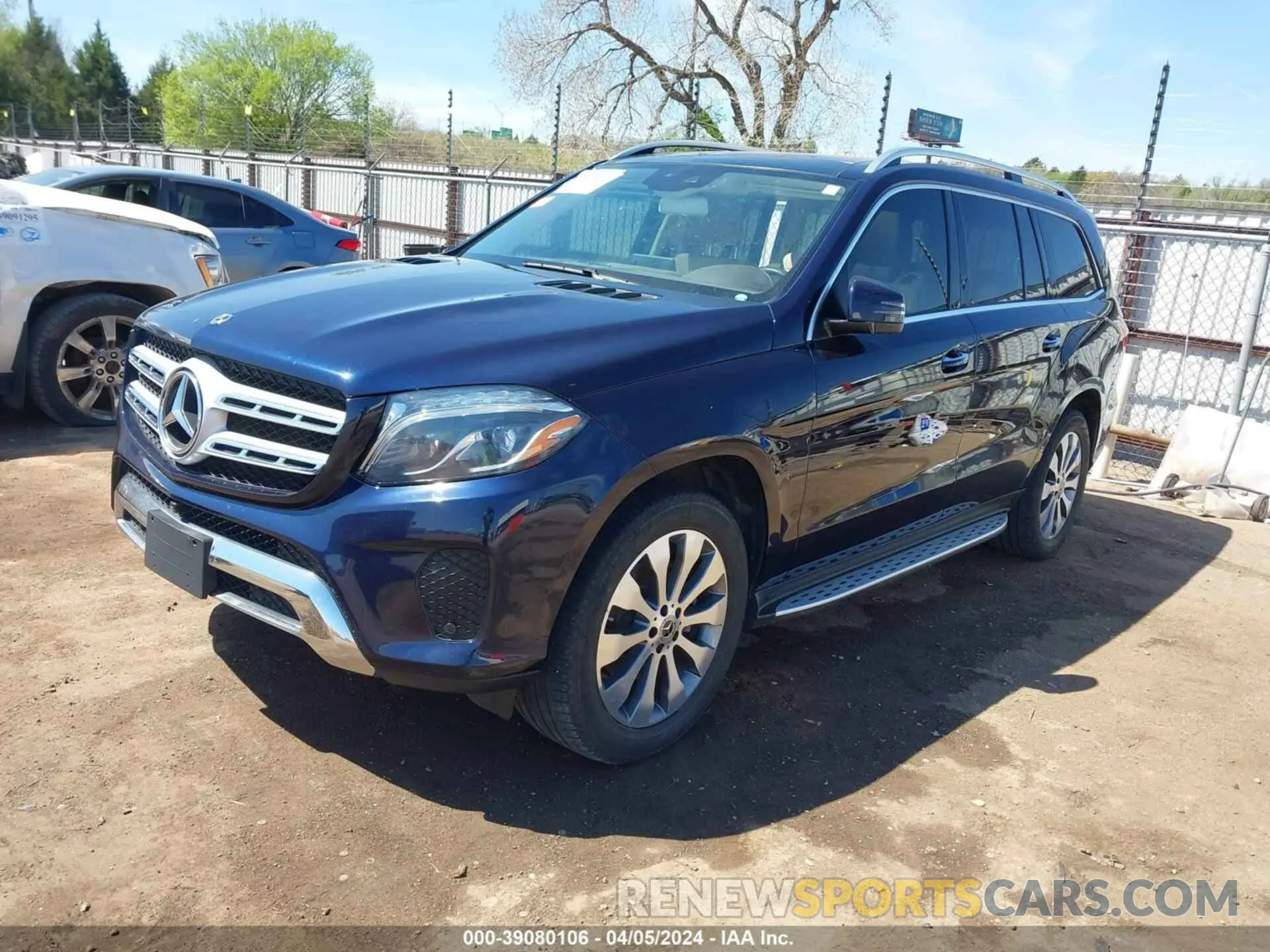 2 Photograph of a damaged car 4JGDF6EE8KB232839 MERCEDES-BENZ GLS 450 2019
