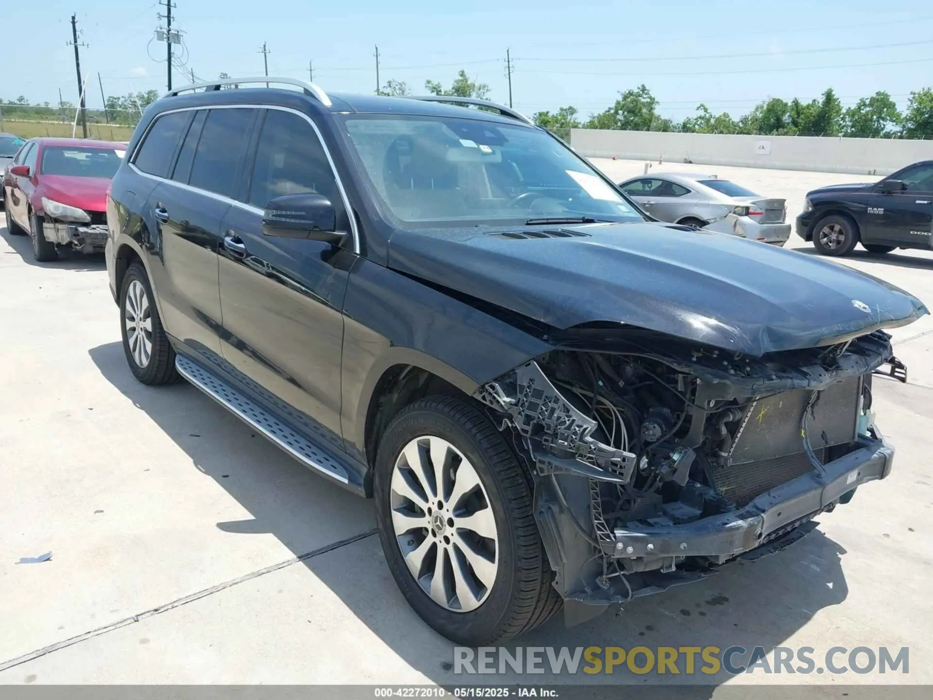 1 Фотография поврежденного автомобиля 4JGDF6EE9KB201924 MERCEDES-BENZ GLS 450 2019