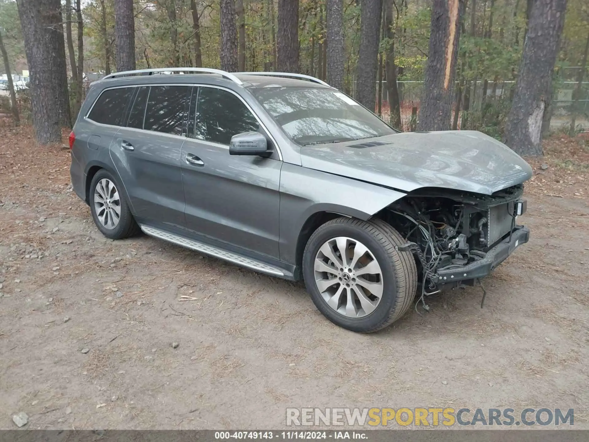1 Photograph of a damaged car 4JGDF6EE9KB221039 MERCEDES-BENZ GLS 450 2019