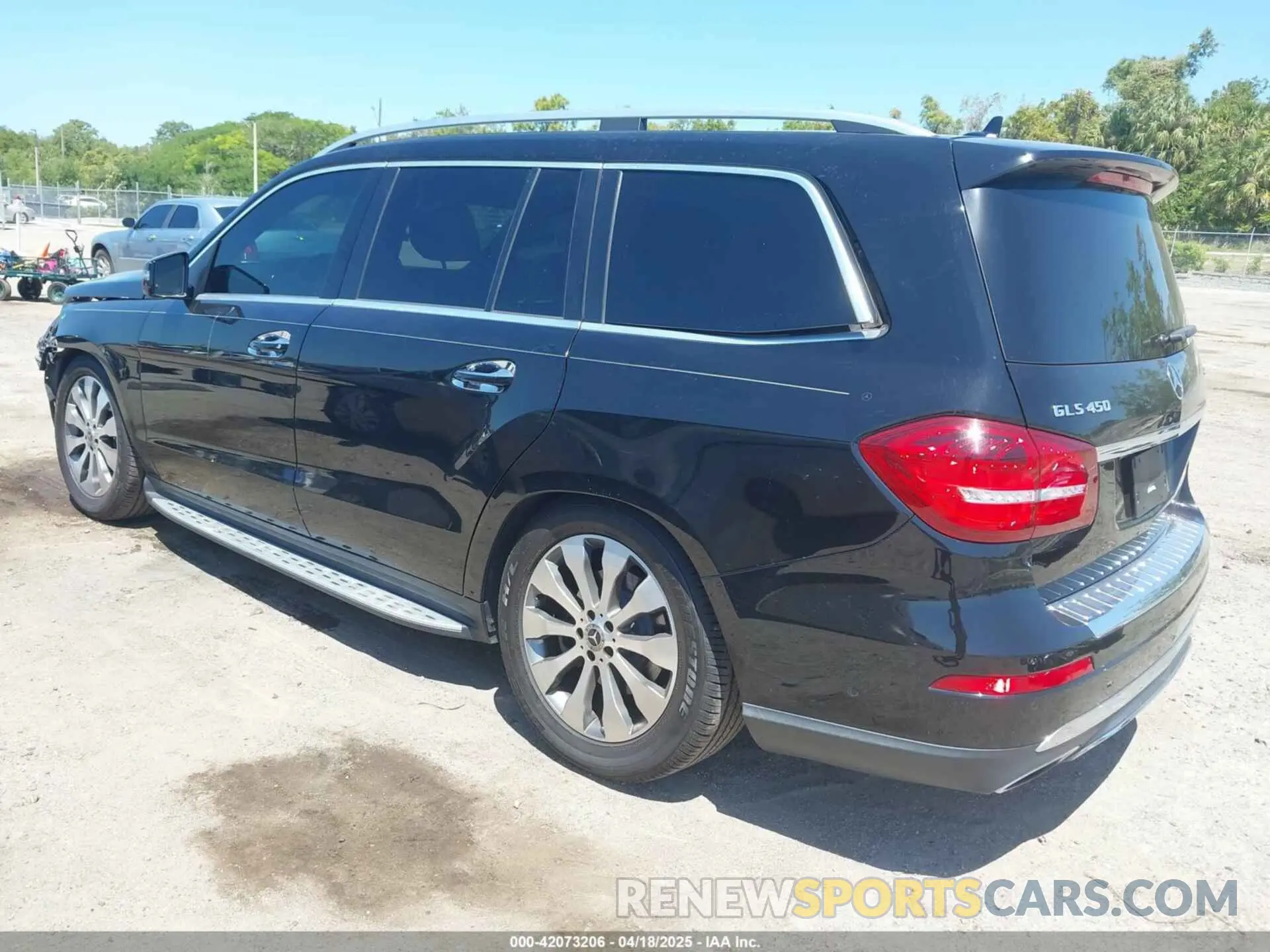 3 Фотография поврежденного автомобиля 4JGDF6EE9KB224314 MERCEDES-BENZ GLS 450 2019