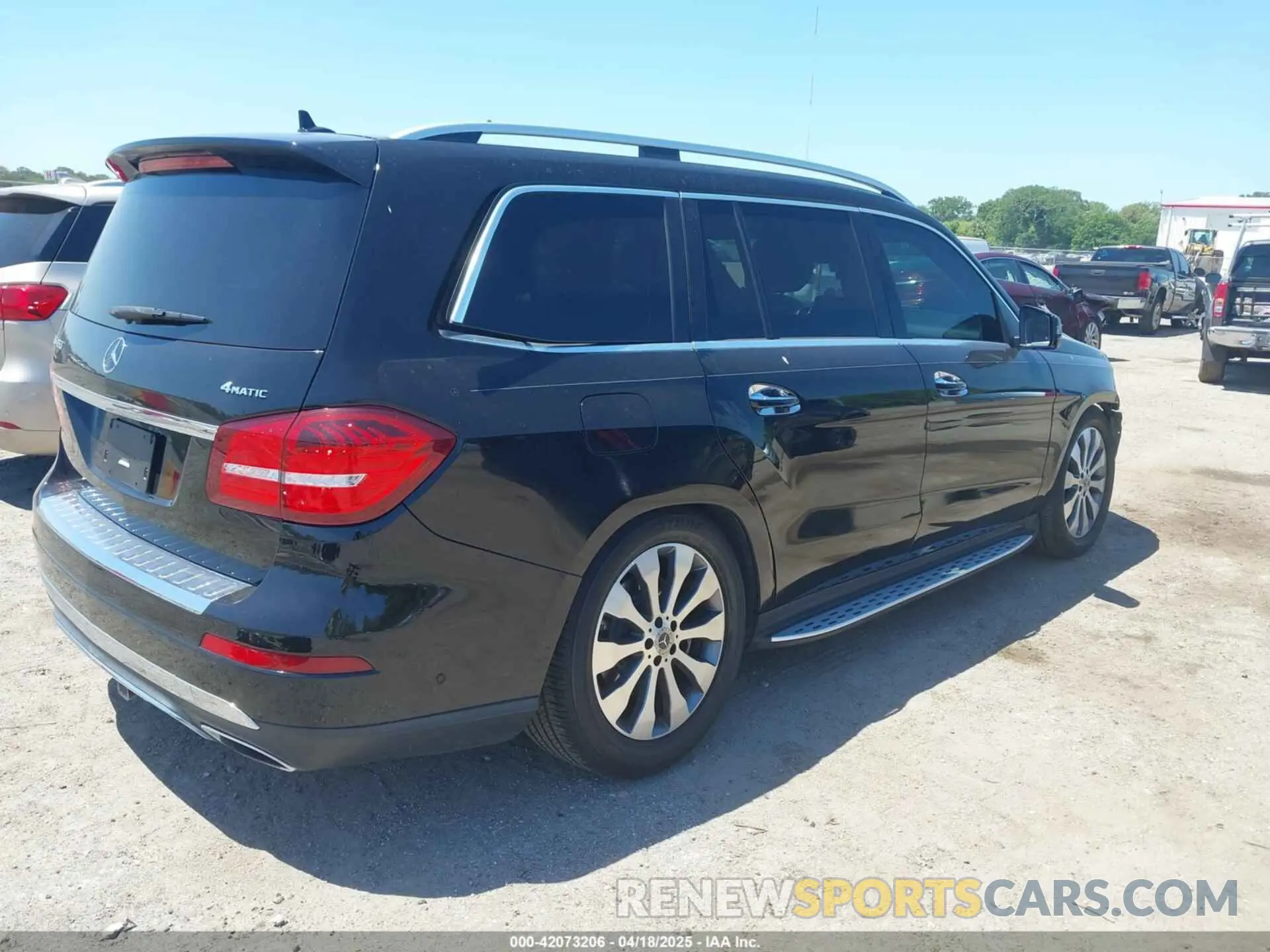 4 Фотография поврежденного автомобиля 4JGDF6EE9KB224314 MERCEDES-BENZ GLS 450 2019
