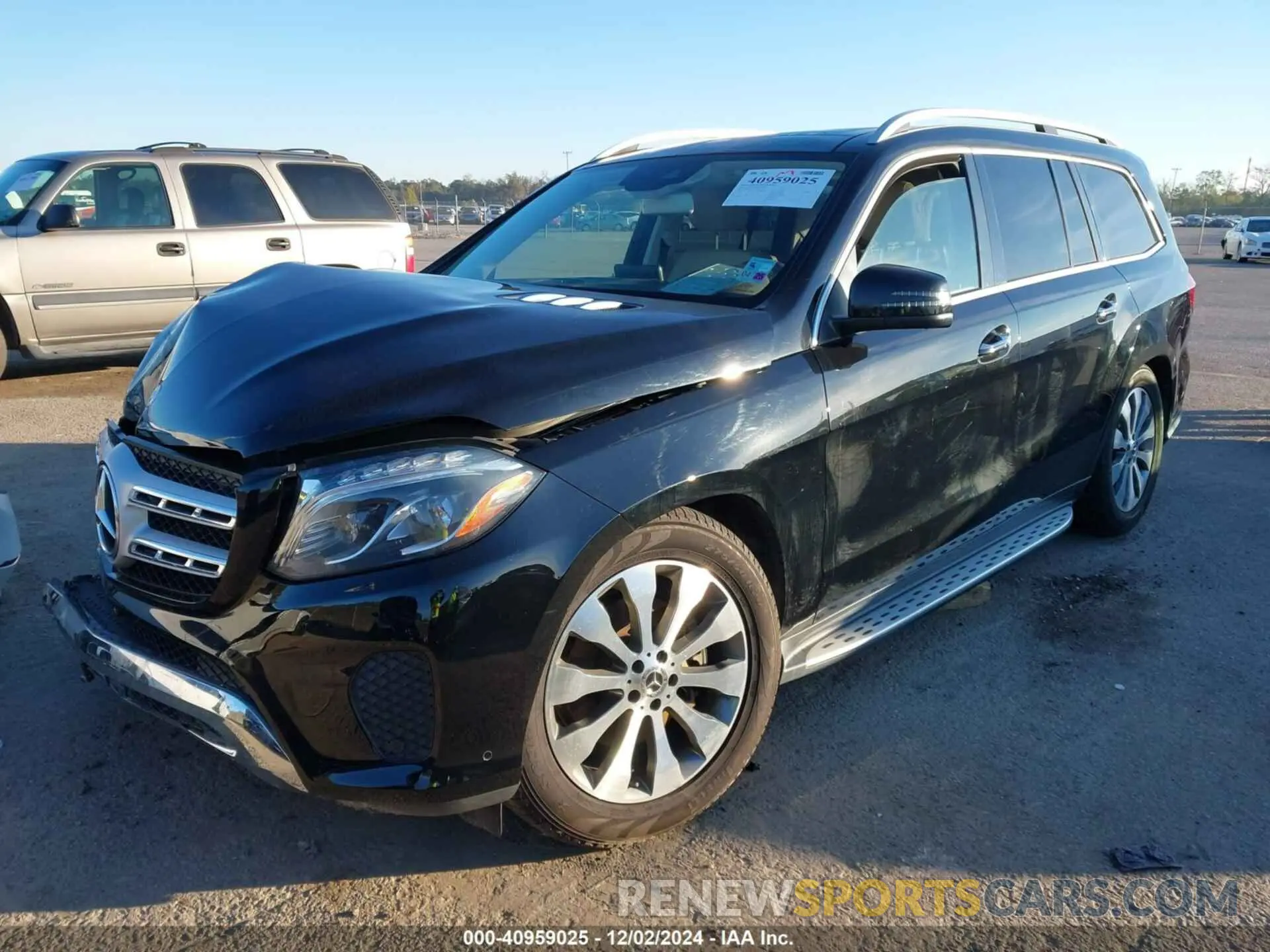 2 Фотография поврежденного автомобиля 4JGDF6EEXKB228856 MERCEDES-BENZ GLS 450 2019