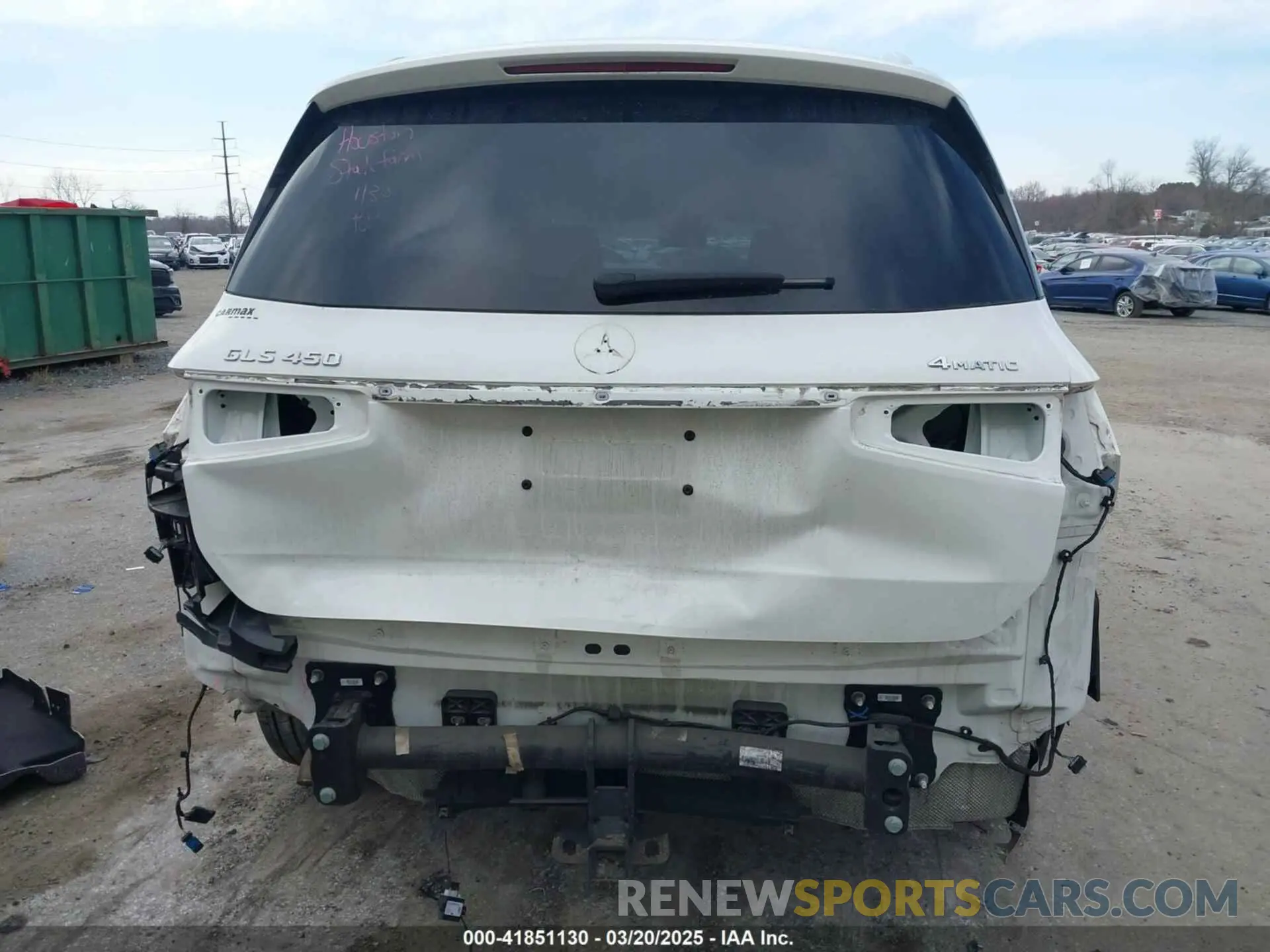 6 Photograph of a damaged car 4JGFF5KE2LA206879 MERCEDES-BENZ GLS 450 2020