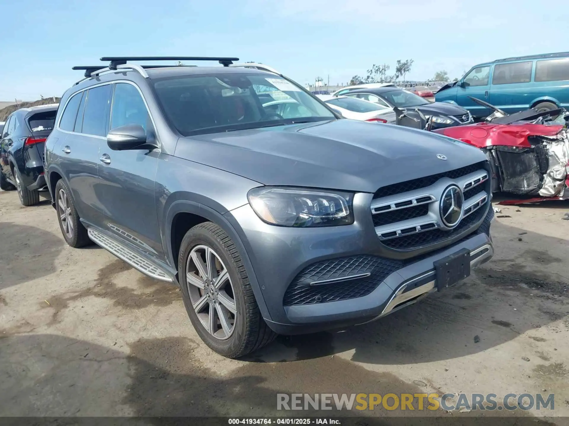 1 Фотография поврежденного автомобиля 4JGFF5KE5LA200767 MERCEDES-BENZ GLS 450 2020
