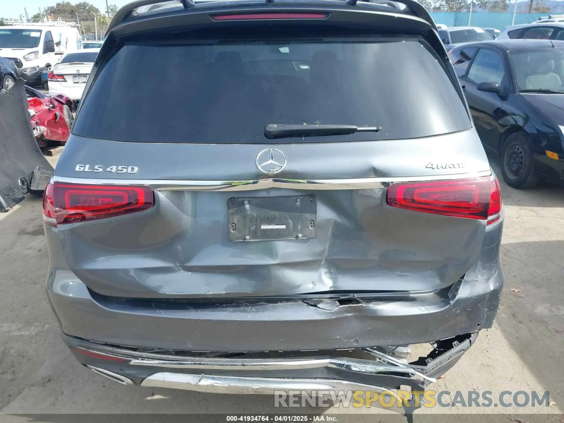 6 Фотография поврежденного автомобиля 4JGFF5KE5LA200767 MERCEDES-BENZ GLS 450 2020