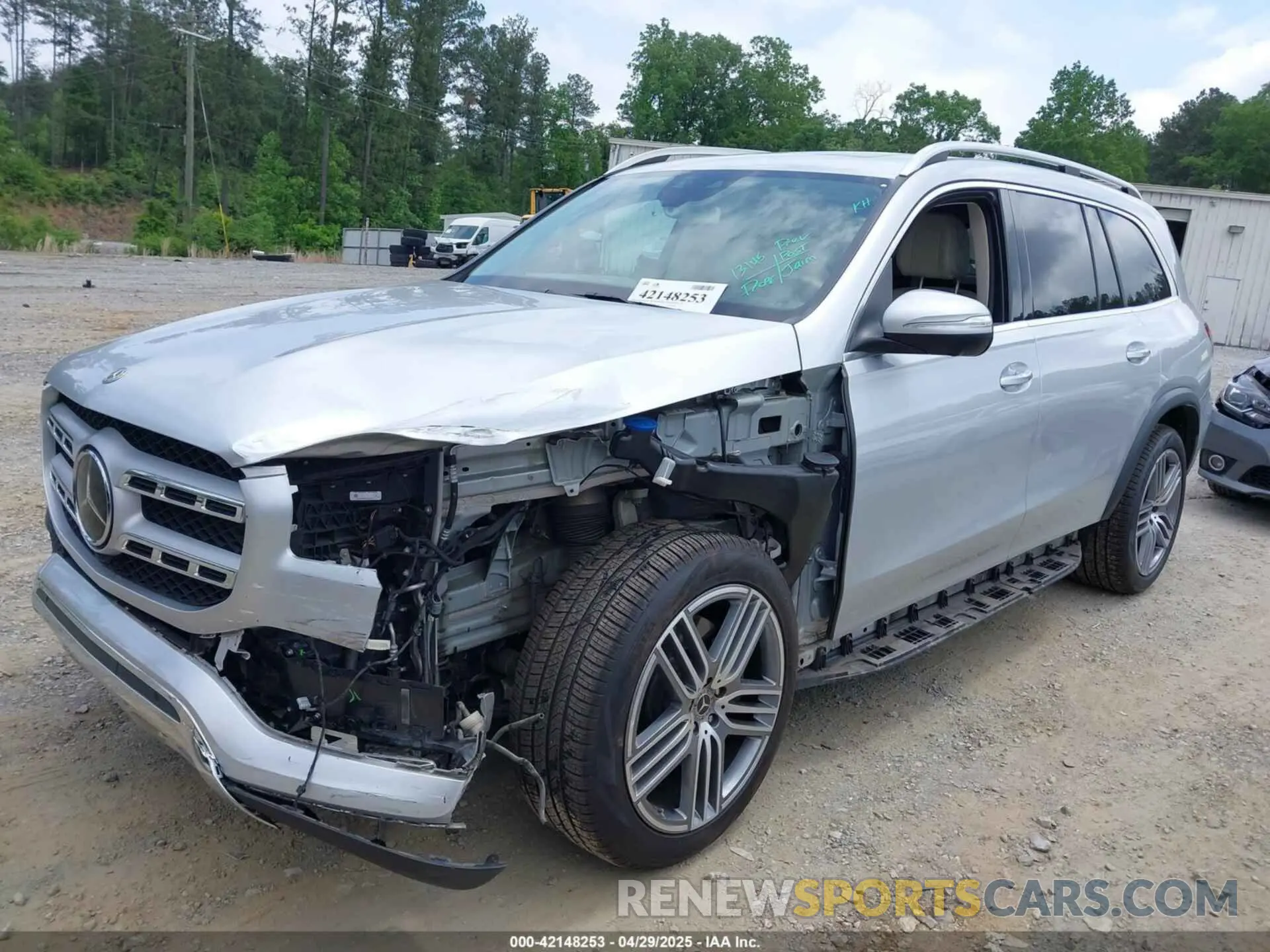 2 Фотография поврежденного автомобиля 4JGFF5KE5LA227290 MERCEDES-BENZ GLS 450 2020