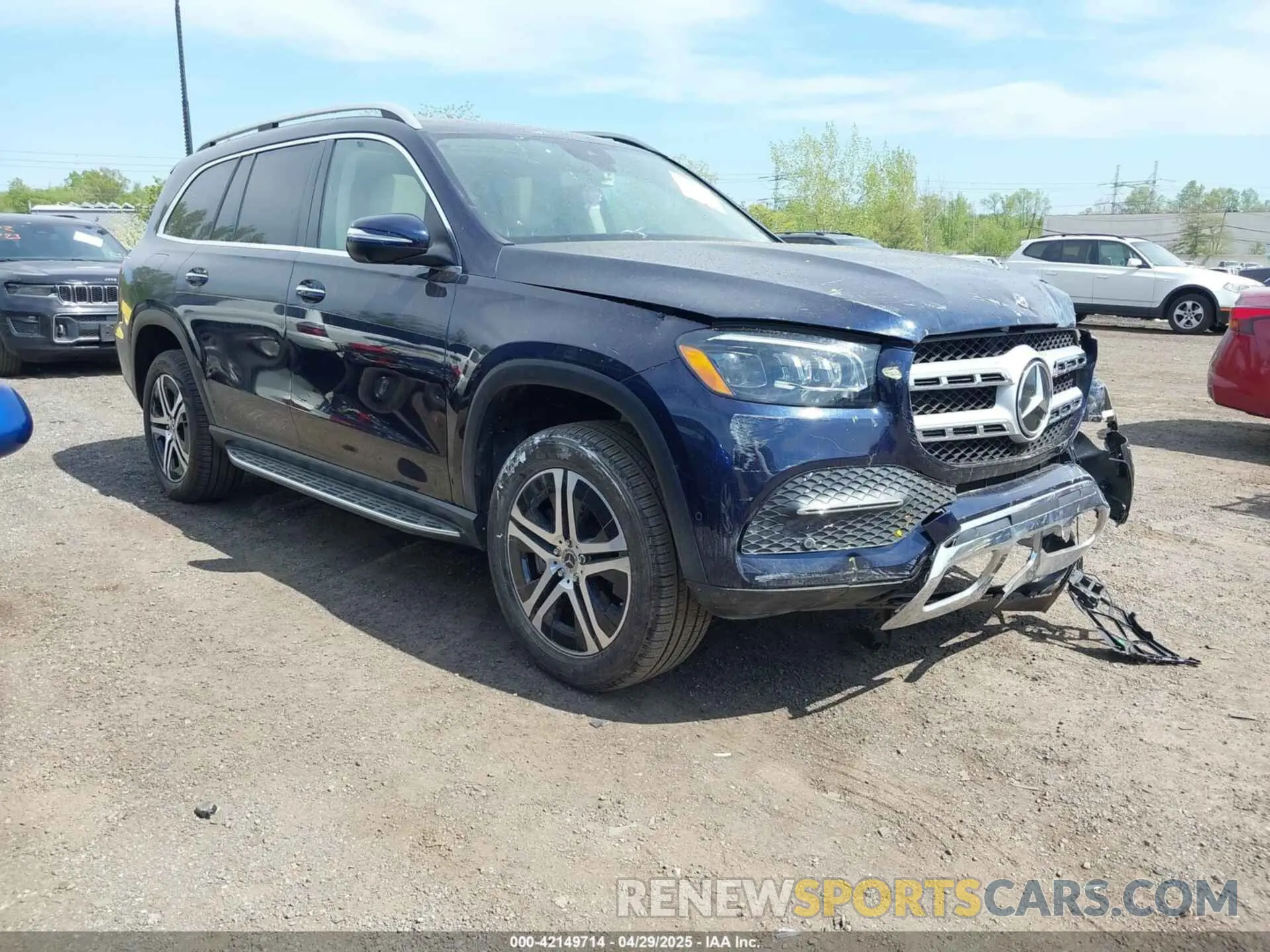 1 Photograph of a damaged car 4JGFF5KE9LA161262 MERCEDES-BENZ GLS 450 2020