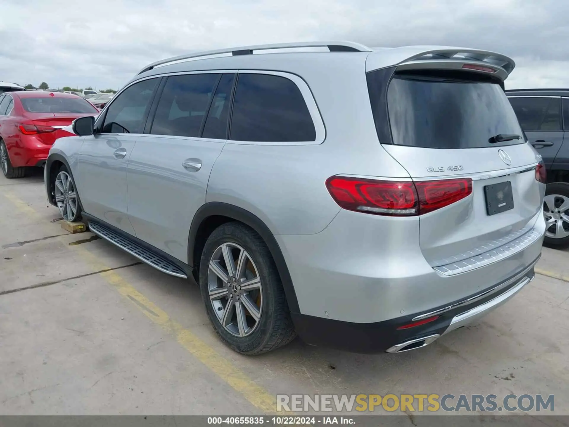3 Фотография поврежденного автомобиля 4JGFF5KE9LA265962 MERCEDES-BENZ GLS 450 2020