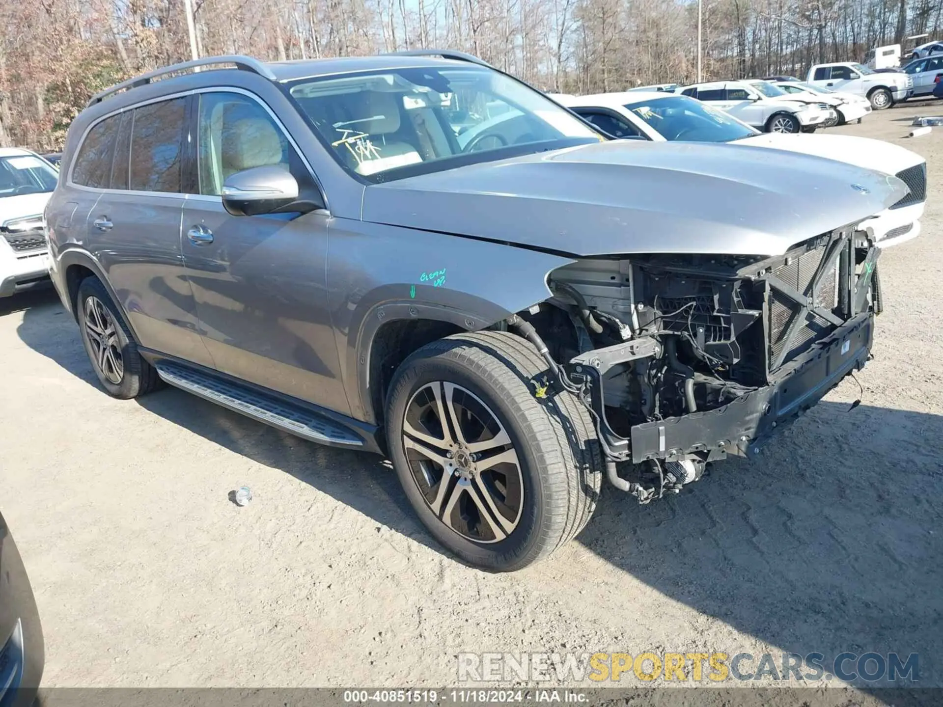 1 Photograph of a damaged car 4JGFF5KEXLA106545 MERCEDES-BENZ GLS 450 2020