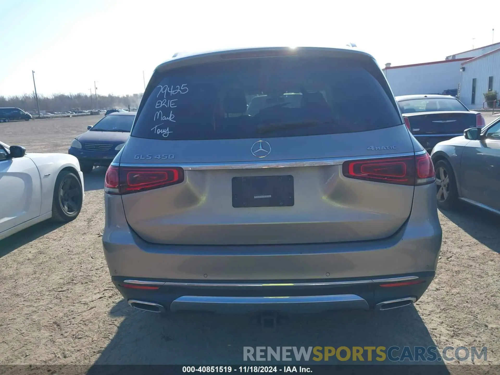 16 Photograph of a damaged car 4JGFF5KEXLA106545 MERCEDES-BENZ GLS 450 2020