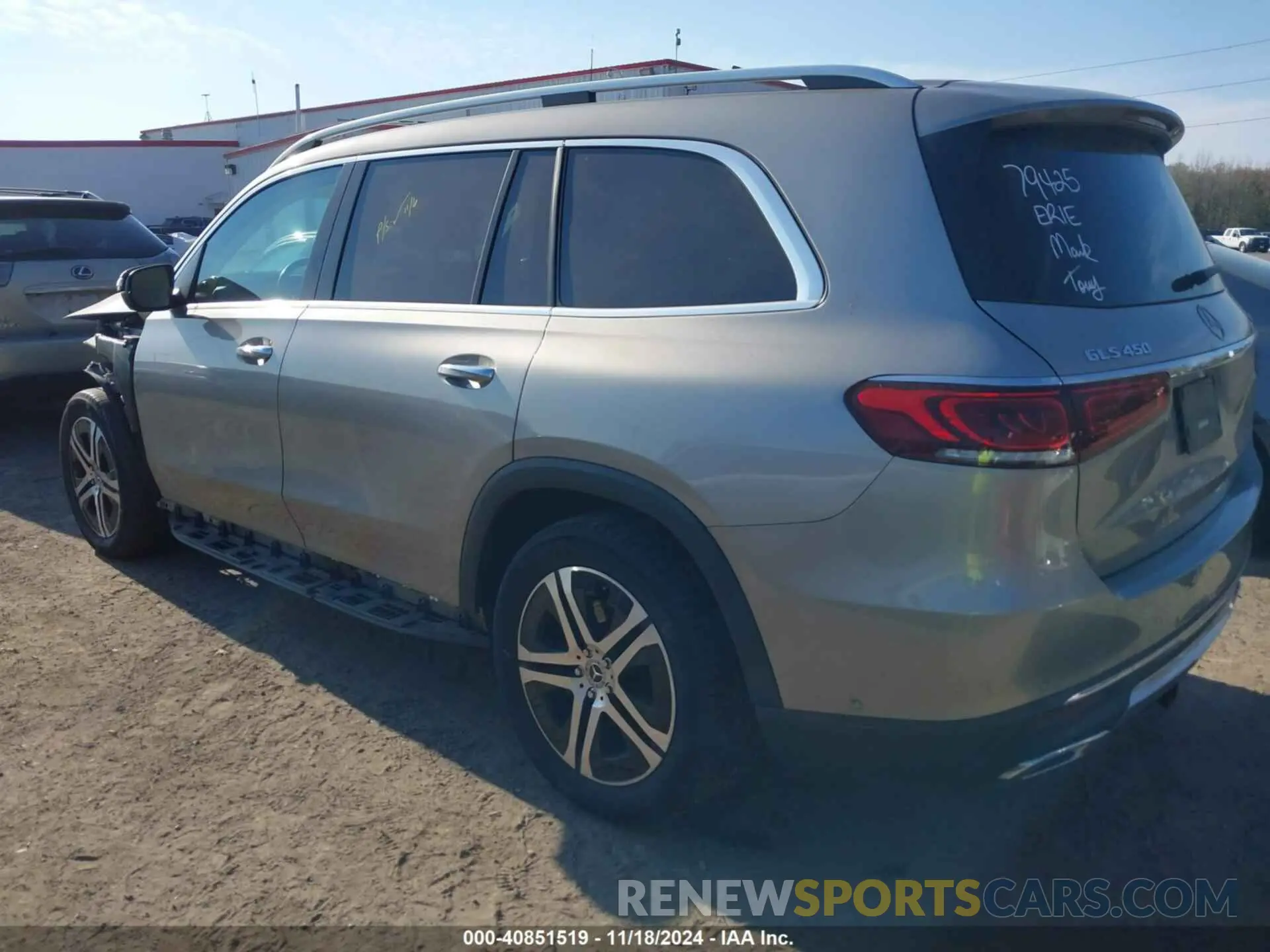 3 Photograph of a damaged car 4JGFF5KEXLA106545 MERCEDES-BENZ GLS 450 2020