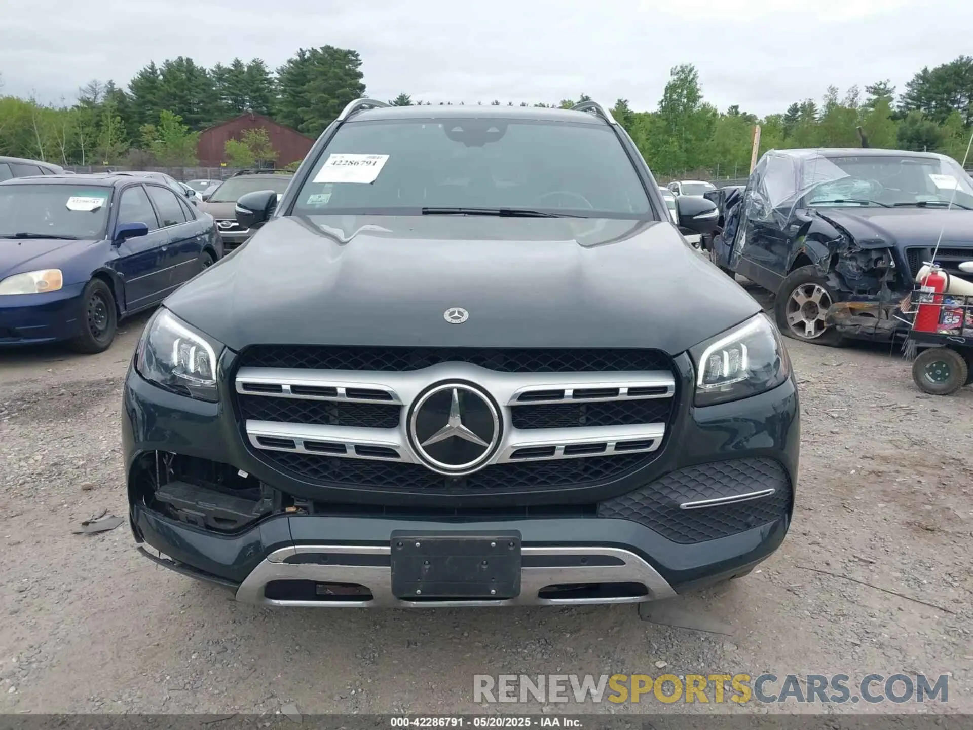 12 Photograph of a damaged car 4JGFF5KE6MA534582 MERCEDES-BENZ GLS 450 2021