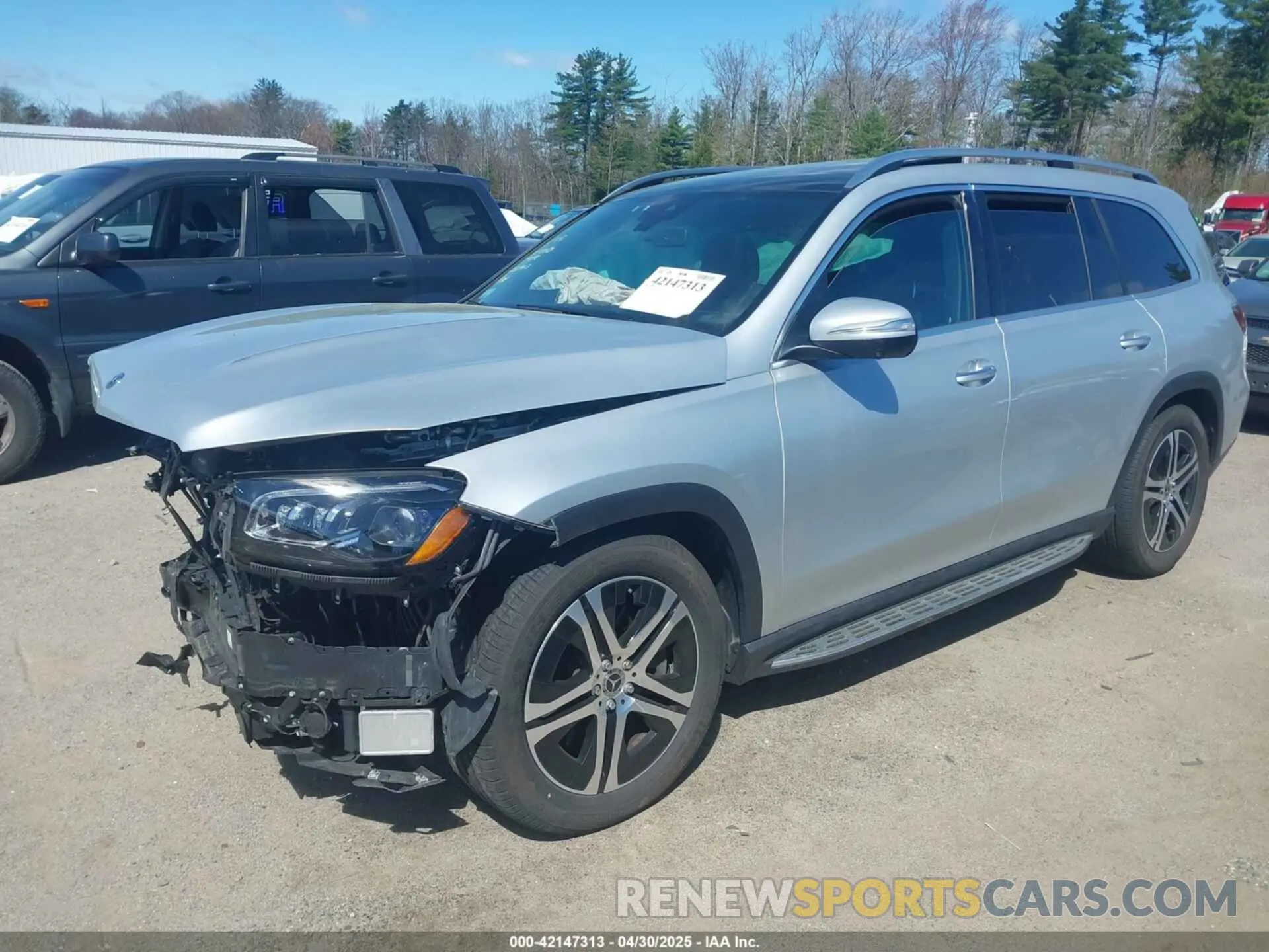 2 Photograph of a damaged car 4JGFF5KE9MA439143 MERCEDES-BENZ GLS 450 2021