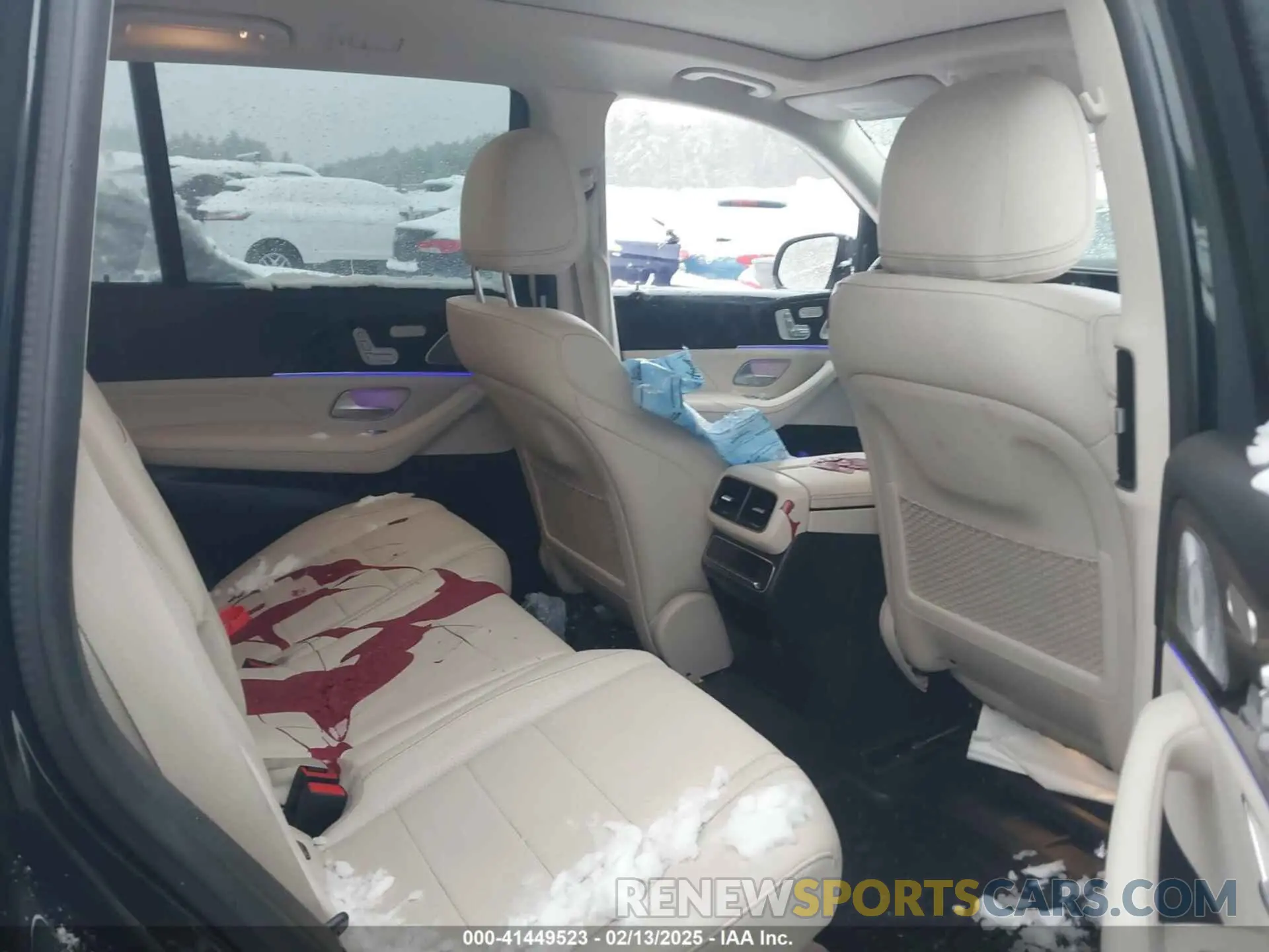 8 Photograph of a damaged car 4JGFF5KEXMA376571 MERCEDES-BENZ GLS 450 2021