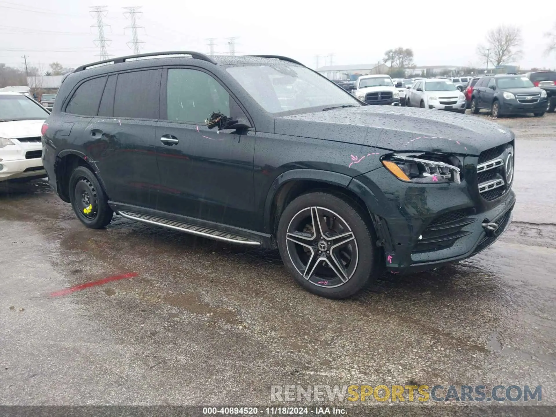 1 Photograph of a damaged car 4JGFF5KE4NA636478 MERCEDES-BENZ GLS 450 2022