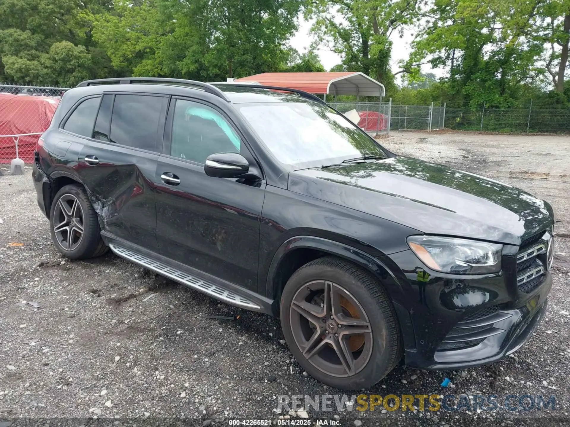 1 Photograph of a damaged car 4JGFF5KEXNA735791 MERCEDES-BENZ GLS 450 2022