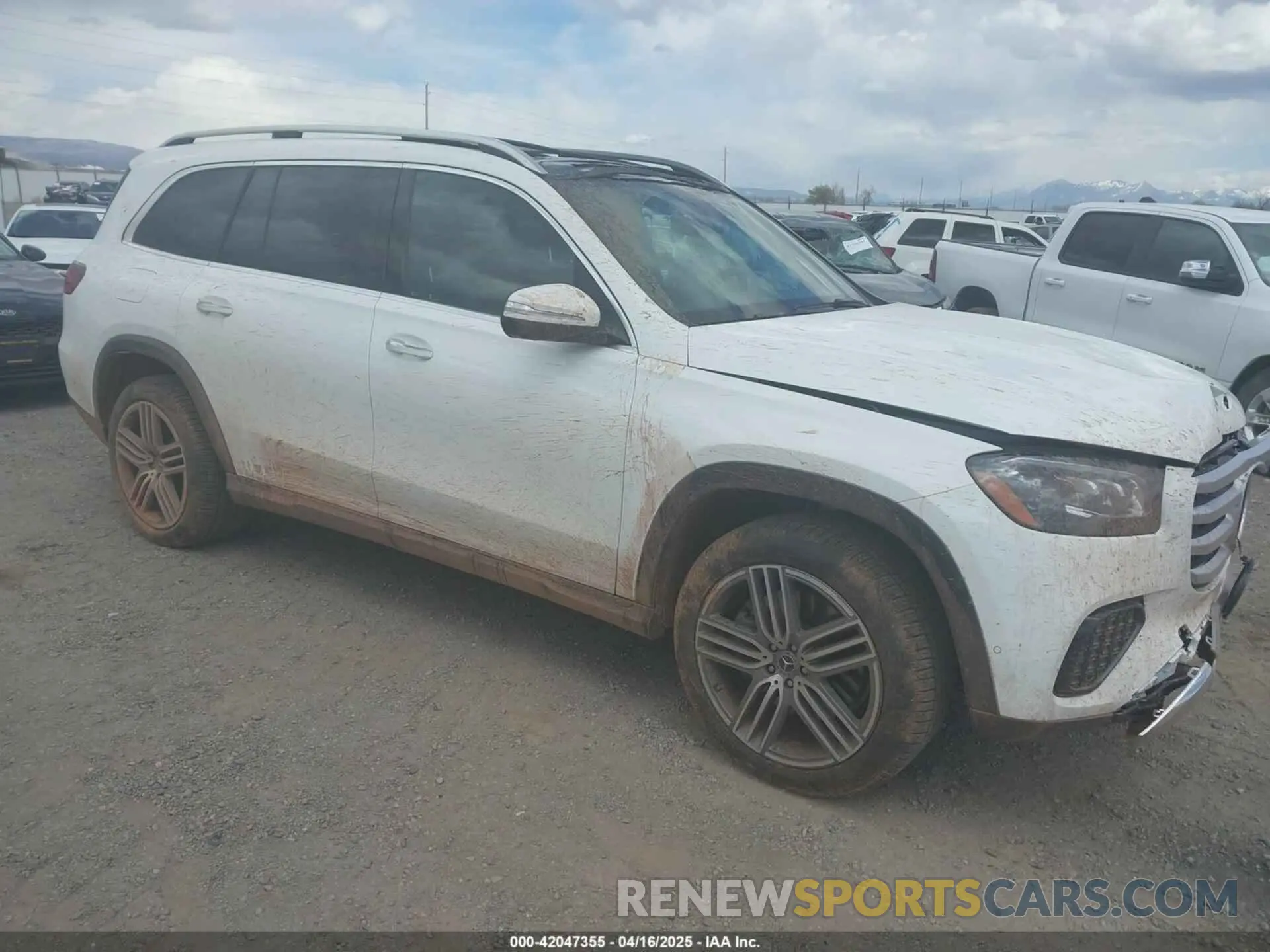 1 Photograph of a damaged car 4JGFF5KE3SB402662 MERCEDES-BENZ GLS 450 2025