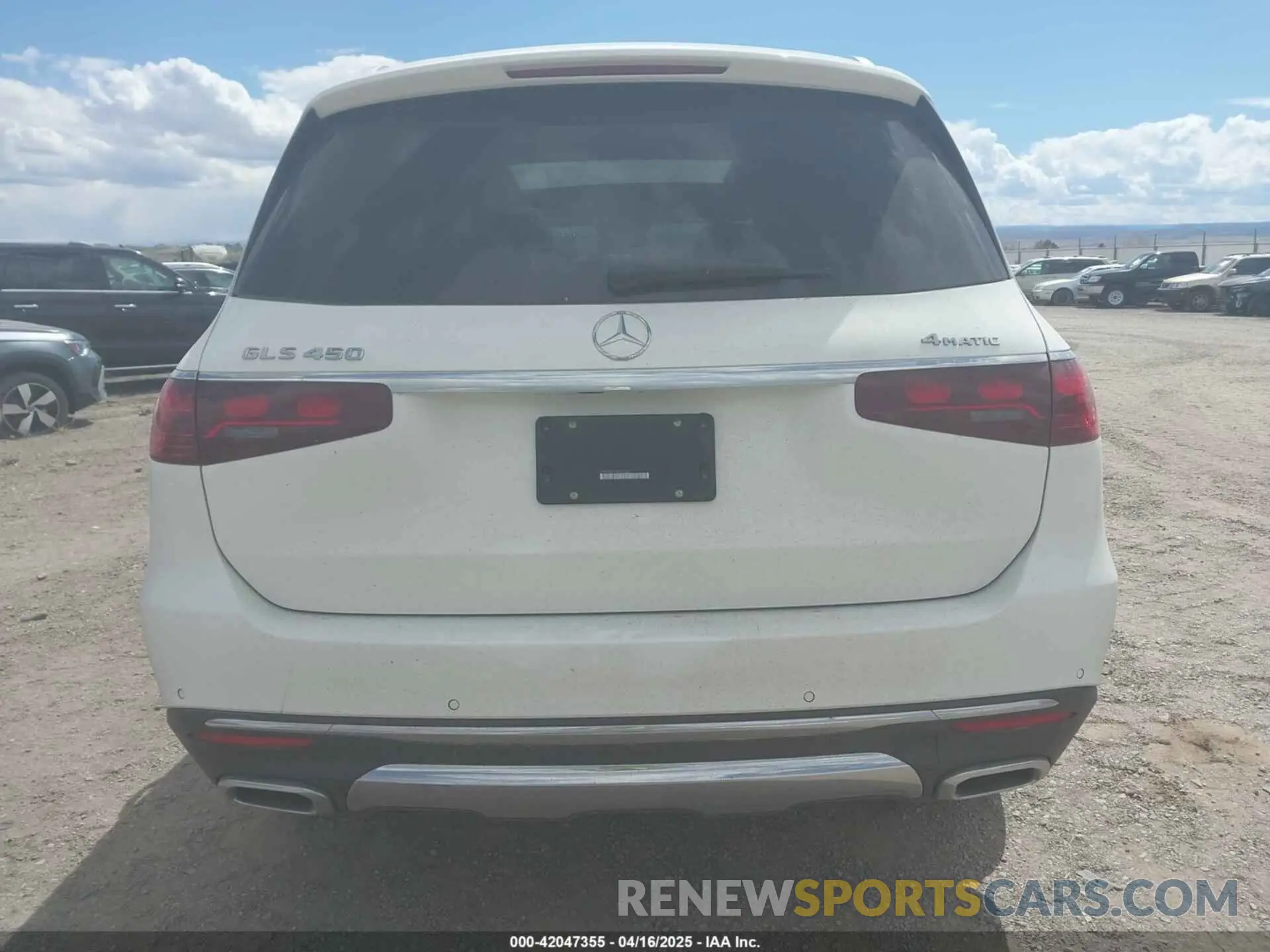 16 Photograph of a damaged car 4JGFF5KE3SB402662 MERCEDES-BENZ GLS 450 2025