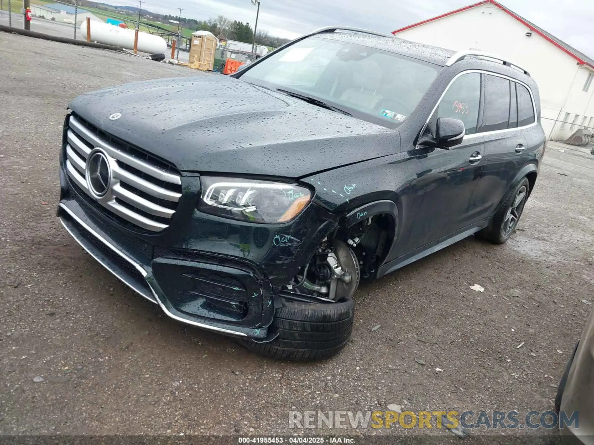 2 Photograph of a damaged car 4JGFF5KE4SB333111 MERCEDES-BENZ GLS 450 2025