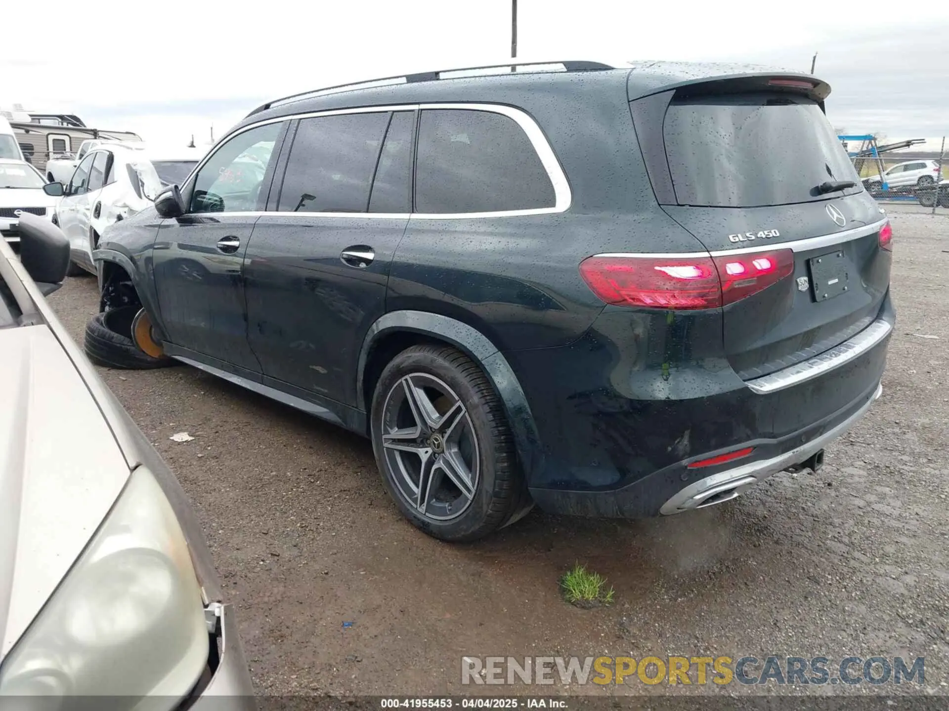 3 Photograph of a damaged car 4JGFF5KE4SB333111 MERCEDES-BENZ GLS 450 2025