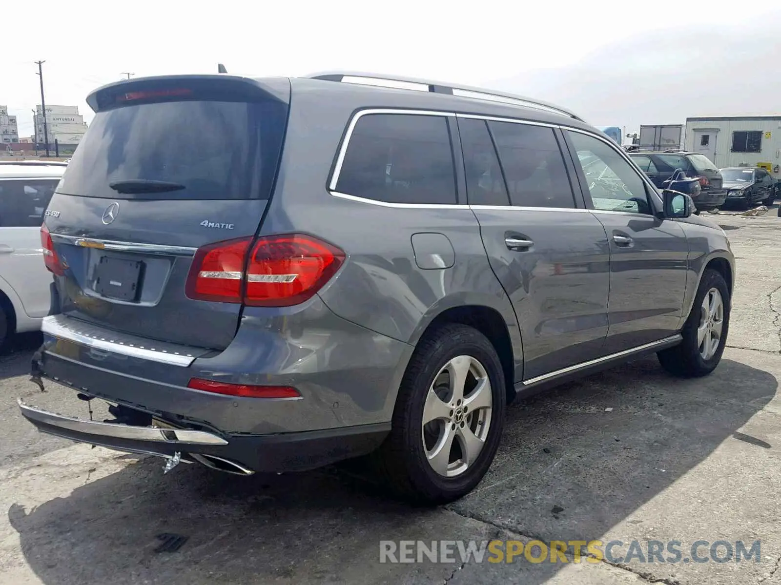 4 Photograph of a damaged car 4JGDF6EE1KB223593 MERCEDES-BENZ GLS 450 4M 2019