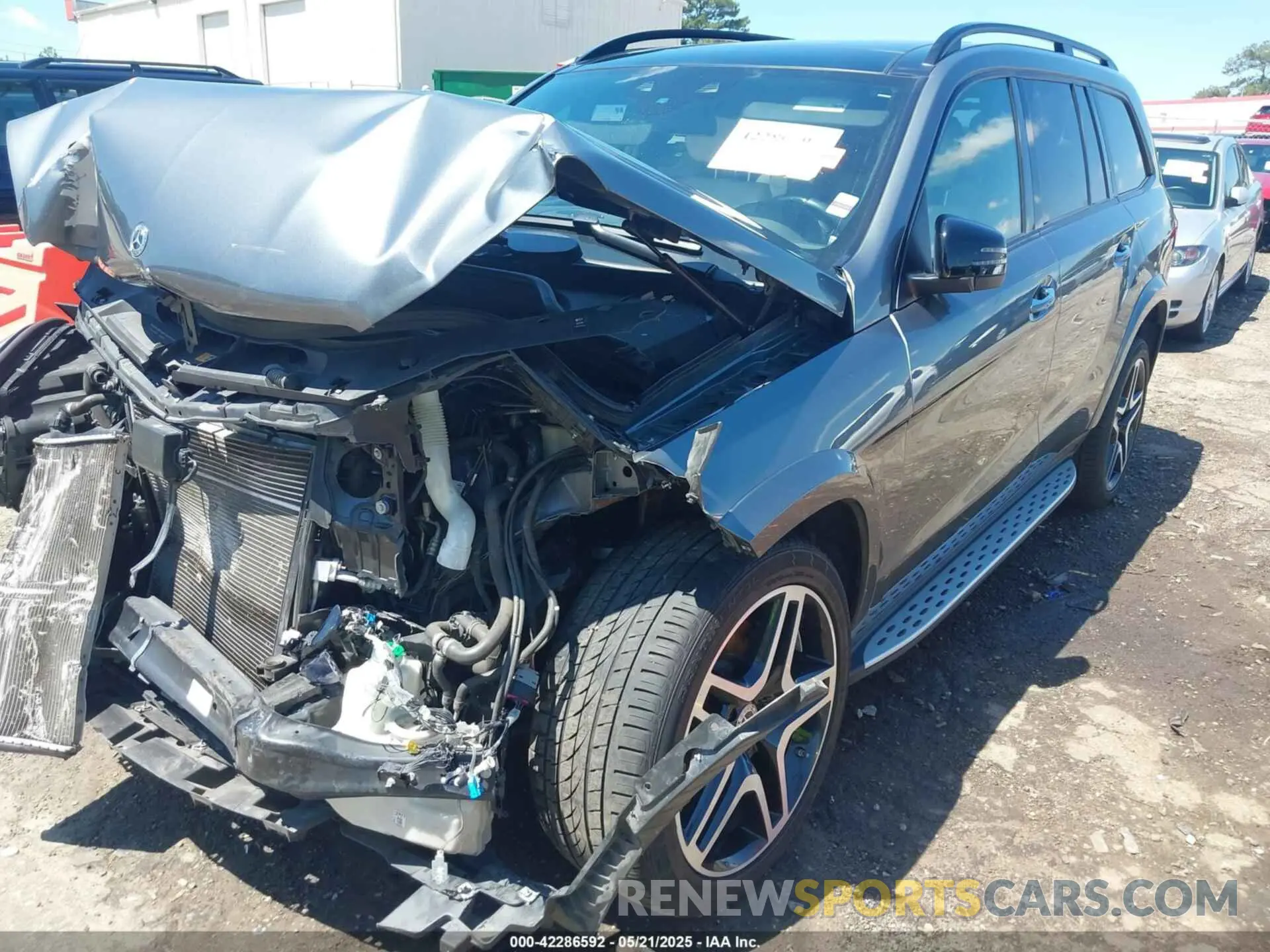 6 Фотография поврежденного автомобиля 4JGDF7DE4KB235003 MERCEDES-BENZ GLS 550 2019
