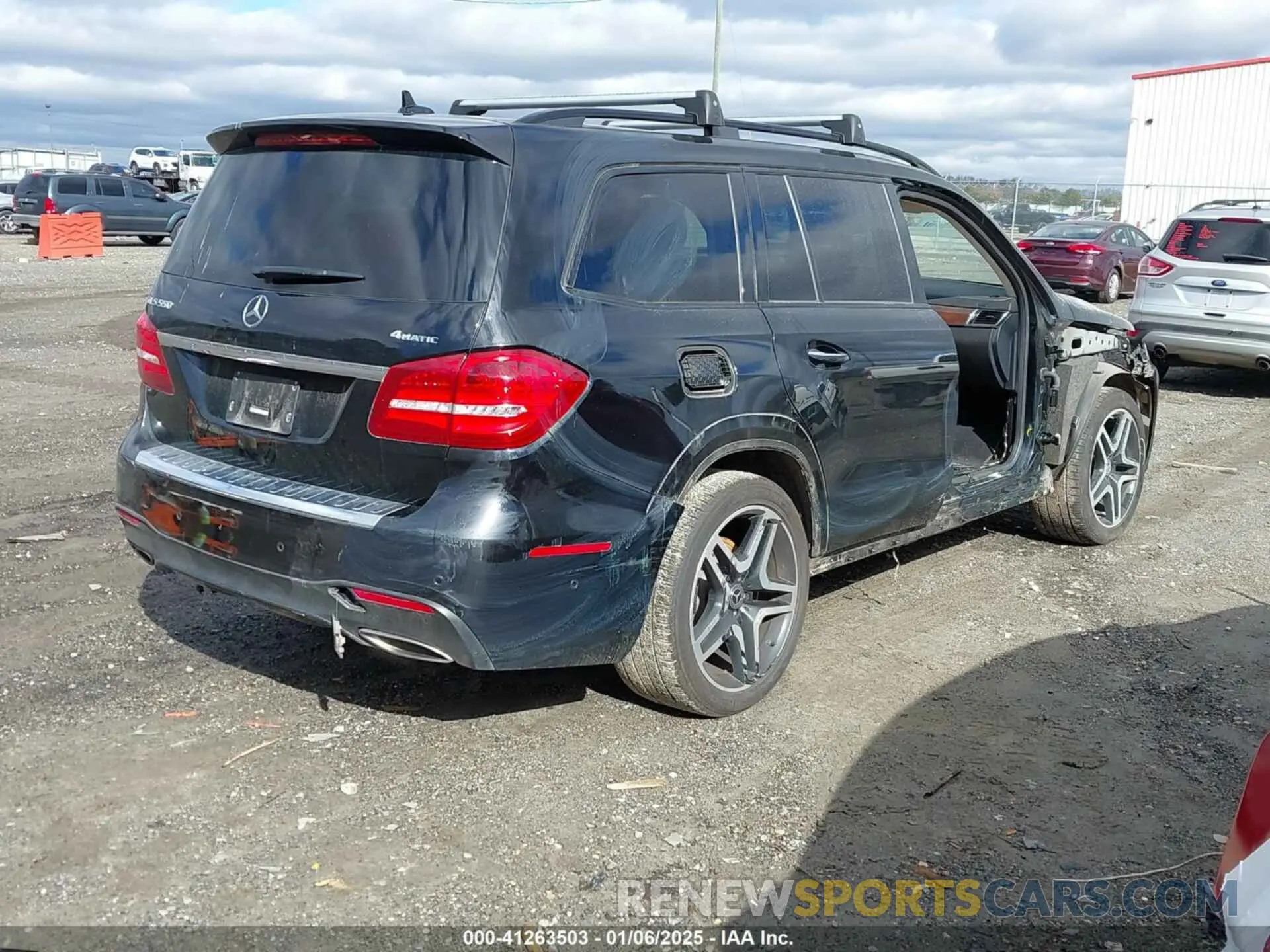 4 Photograph of a damaged car 4JGDF7DEXKB206377 MERCEDES-BENZ GLS 550 2019