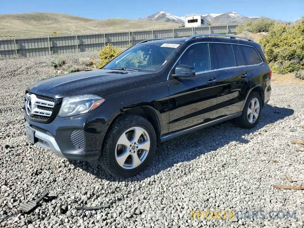 1 Photograph of a damaged car 4JGDF6EE1KB226400 MERCEDES-BENZ GLS-CLASS 2019