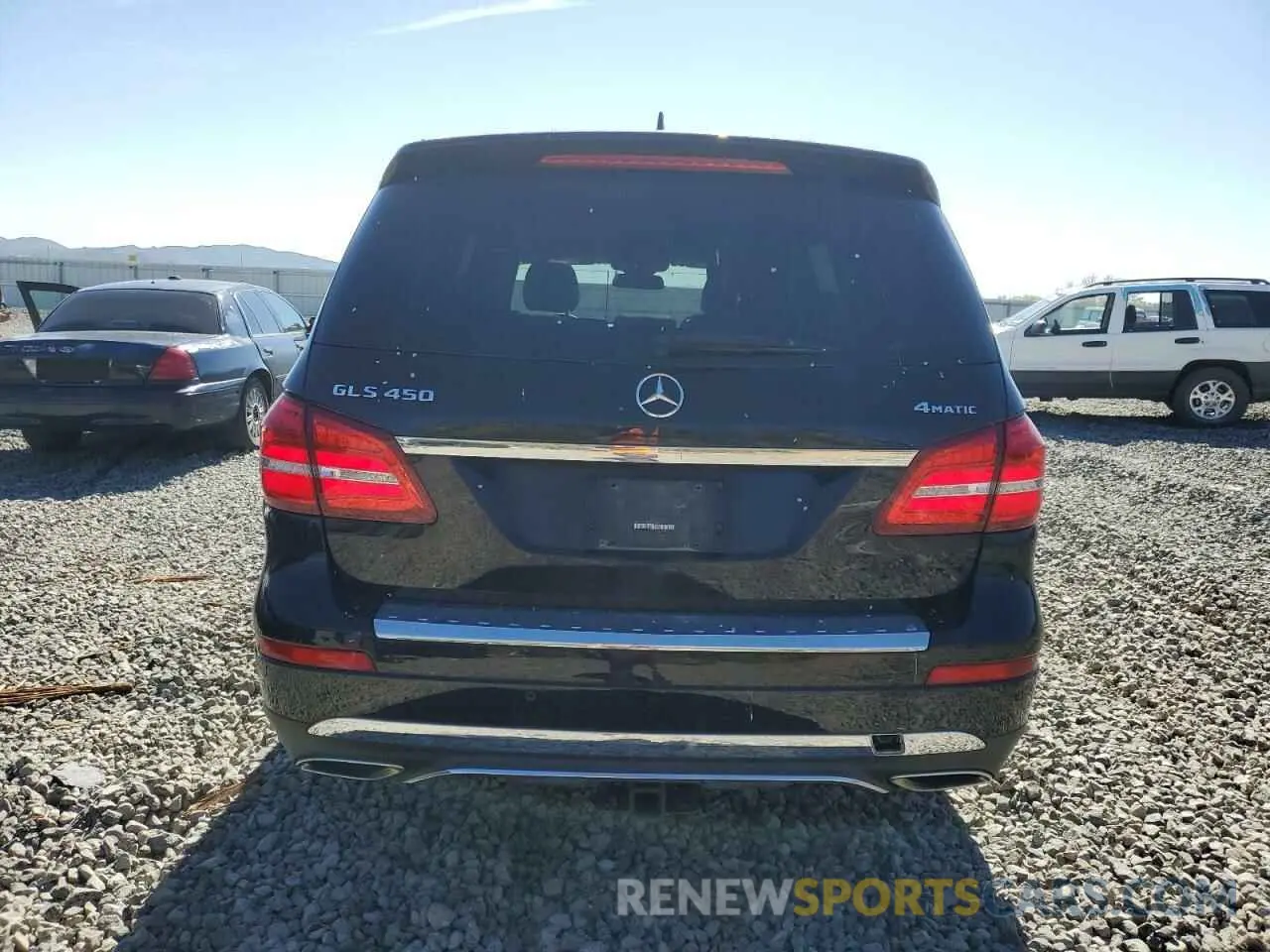6 Photograph of a damaged car 4JGDF6EE1KB226400 MERCEDES-BENZ GLS-CLASS 2019
