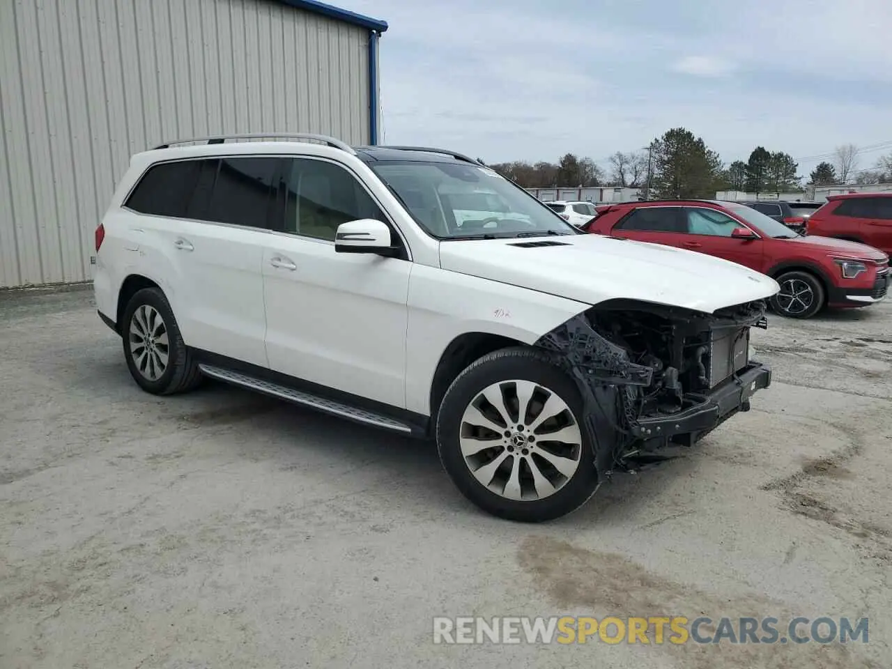 4 Фотография поврежденного автомобиля 4JGDF6EE1KB236215 MERCEDES-BENZ GLS-CLASS 2019