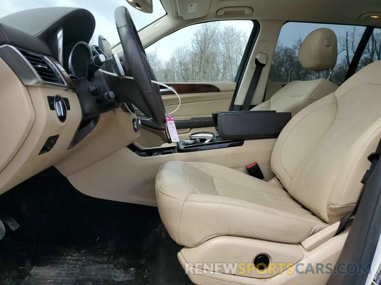 7 Фотография поврежденного автомобиля 4JGDF6EE1KB236215 MERCEDES-BENZ GLS-CLASS 2019